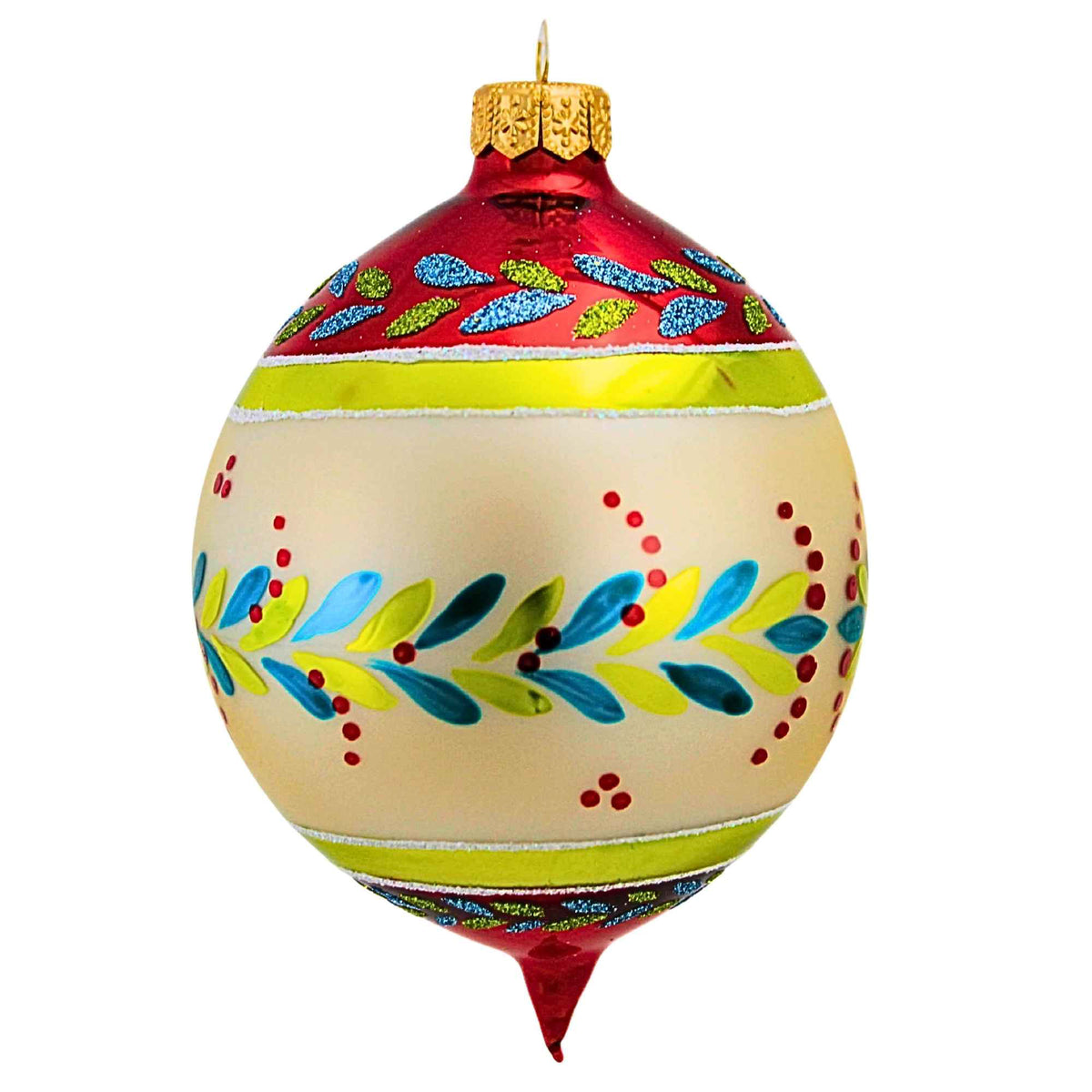 Metzler Bros. Vibrant Nostalgia With Leaf Design - - SBKGifts.com