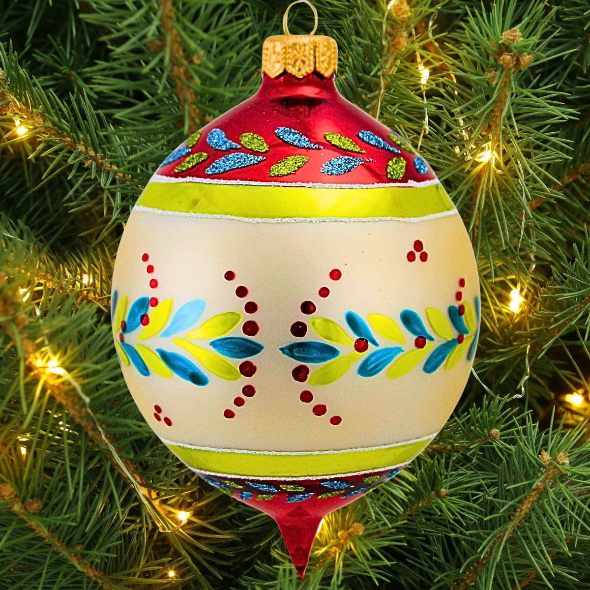Metzler Bros. Vibrant Nostalgia With Leaf Design - - SBKGifts.com