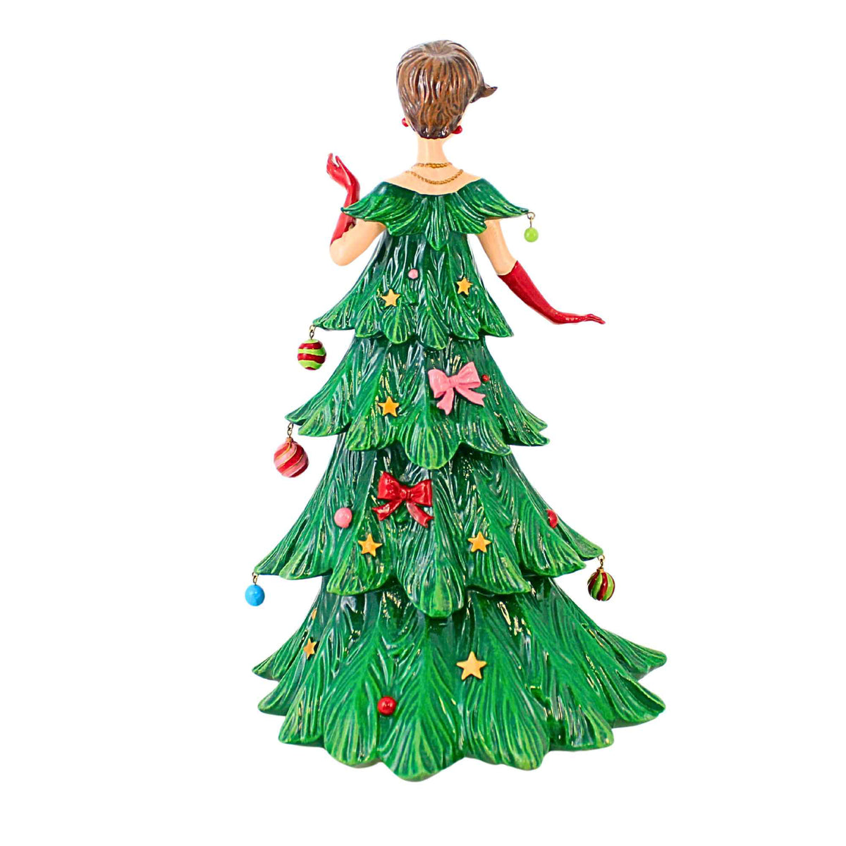 December Diamonds Holly Jolly Tree Lady - - SBKGifts.com