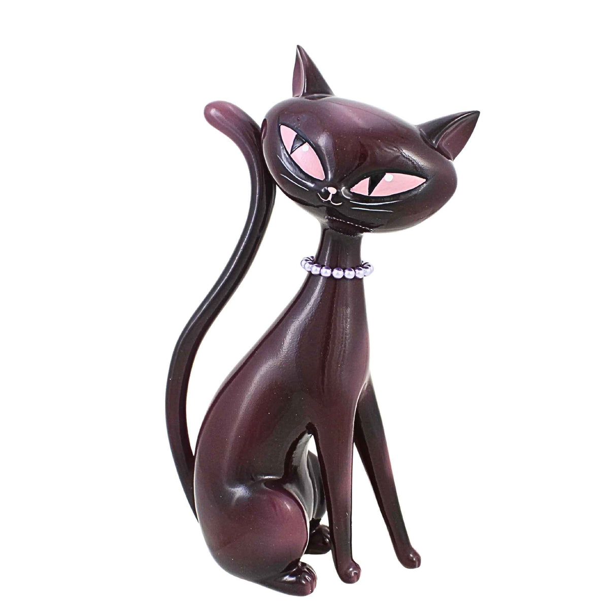 67322 Black Cat With Pearls 293054712