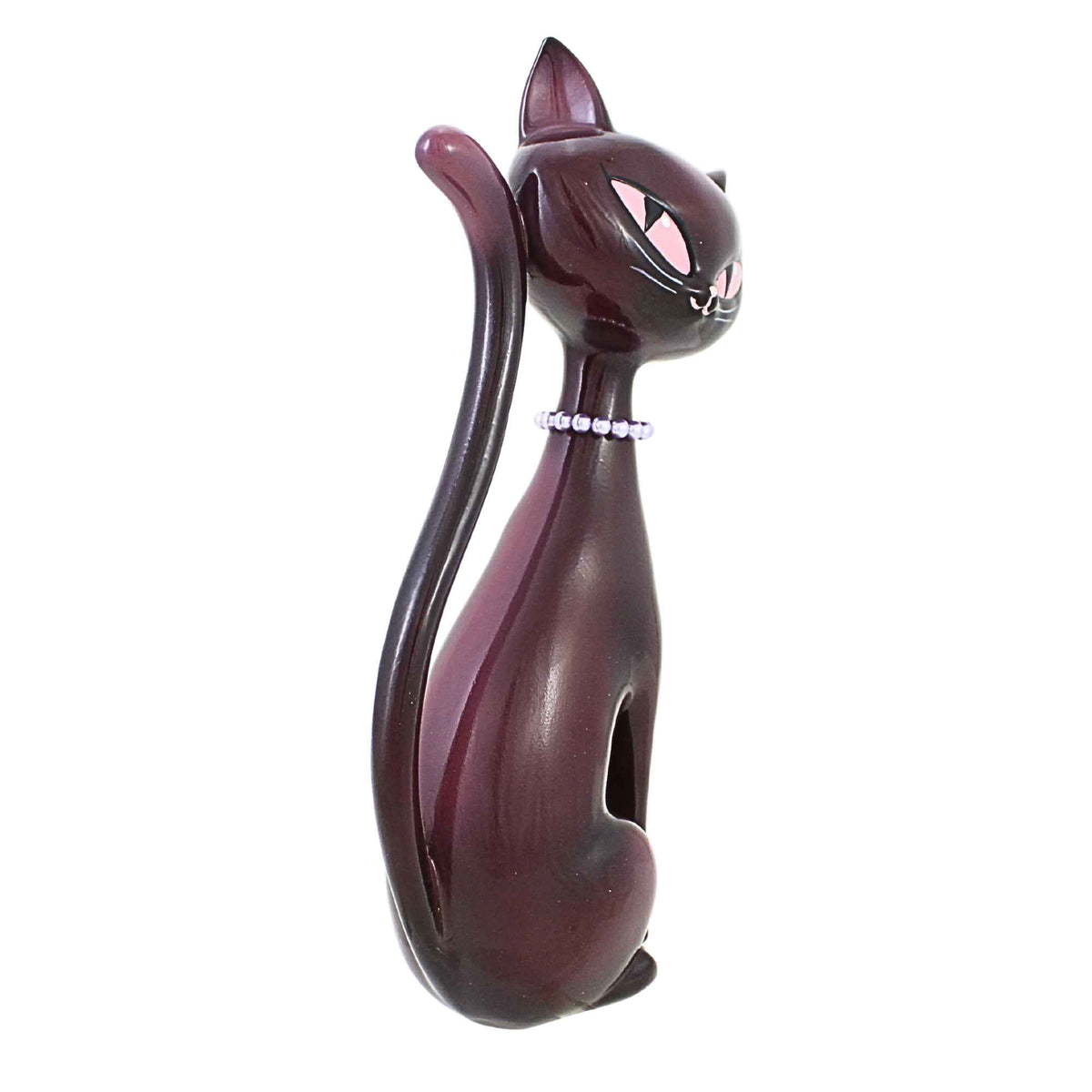 December Diamonds Black Cat With Pearls - - SBKGifts.com