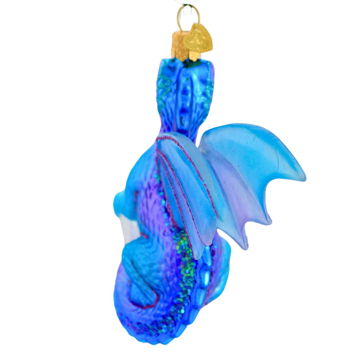 Old World Christmas Celestial Dragon Glass Christmas Ornament - - SBKGifts.com