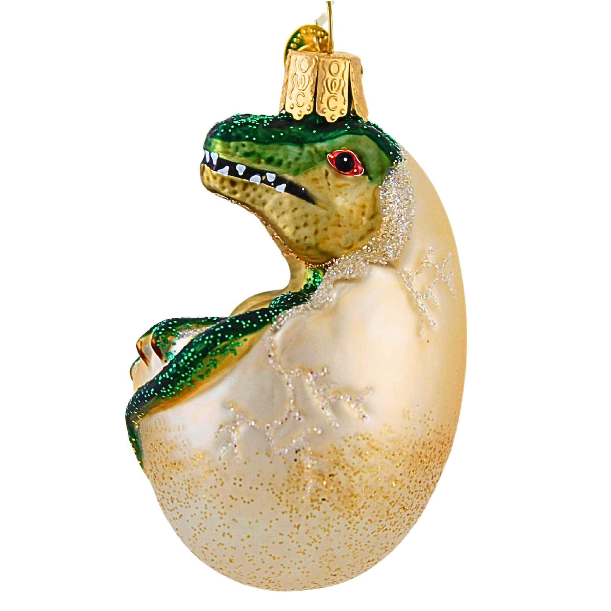 Old World Christmas Baby Dino In Egg - - SBKGifts.com