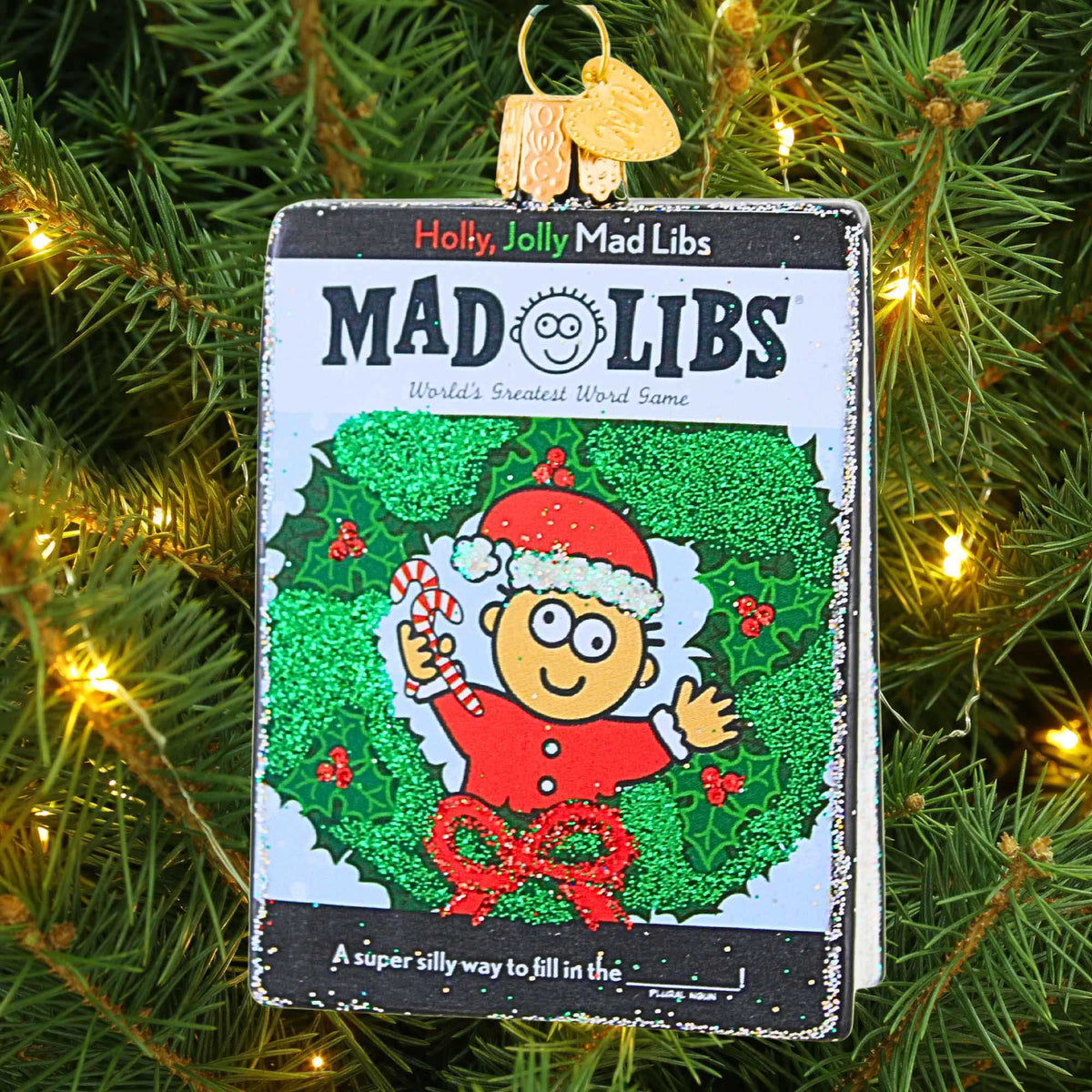 Old World Christmas Holly Jolly Mad Libs - - SBKGifts.com