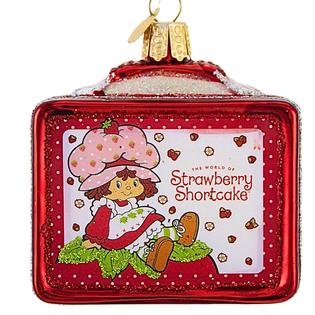Old World Christmas Strawberry Shortcake Lunchbox - - SBKGifts.com