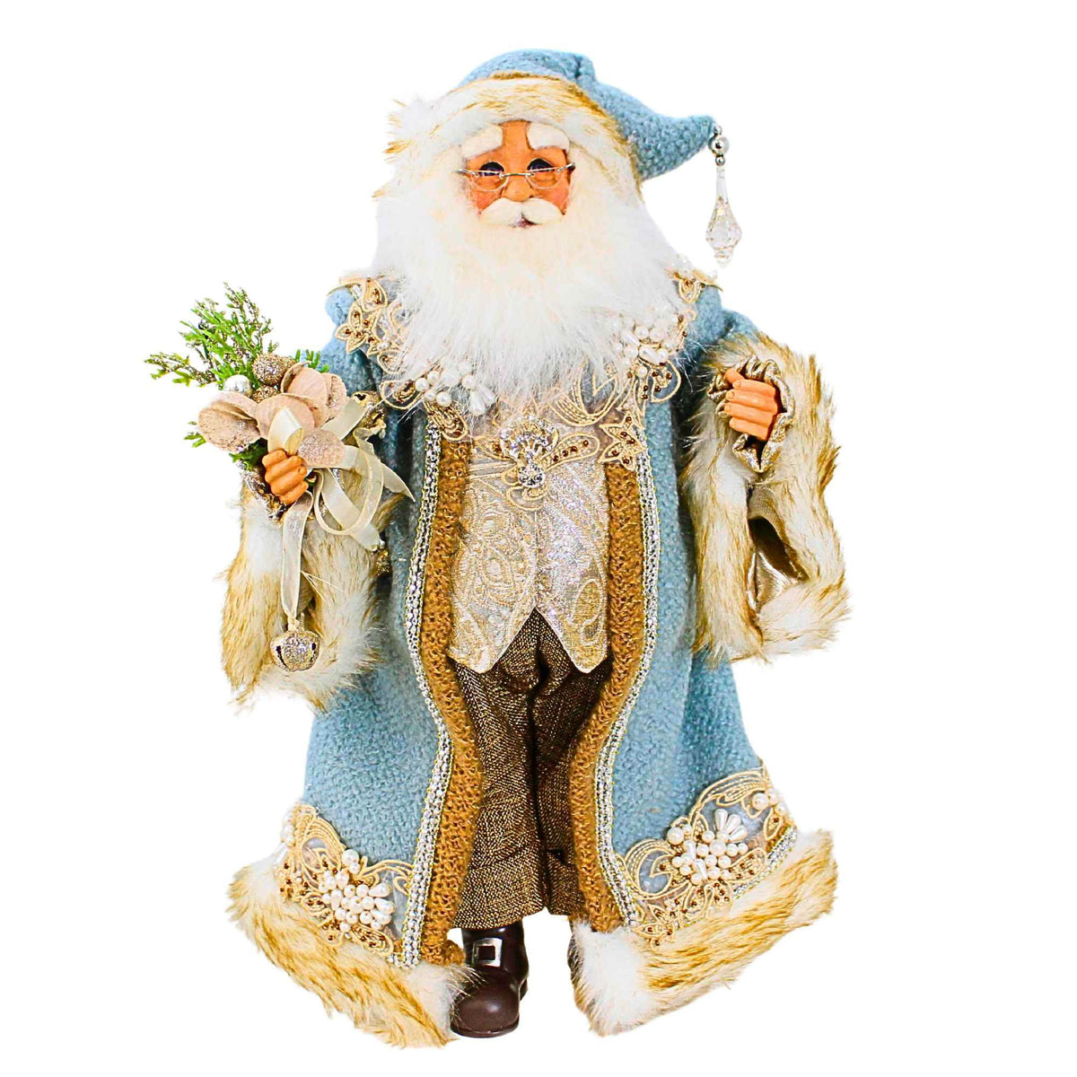 67341 Tiffany Blue Santa CC16164