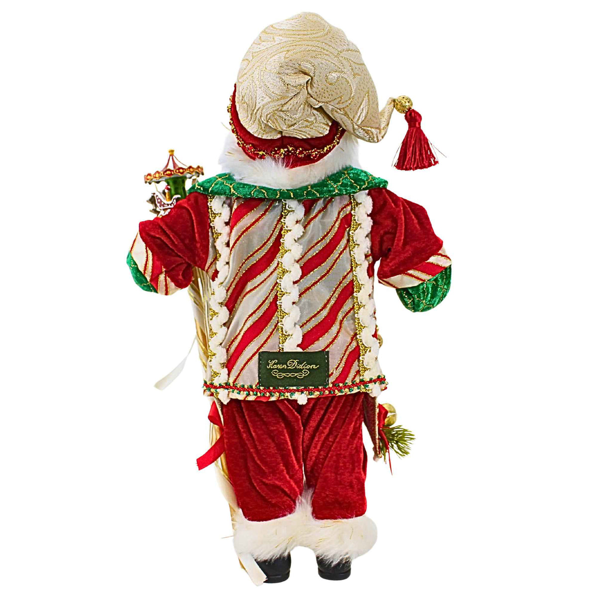 Karen Didion Carousel Christmas Santa - - SBKGifts.com