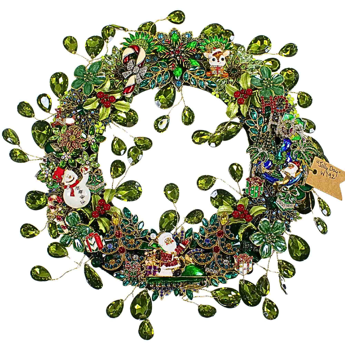 67346 Jolly Day Wreath W192