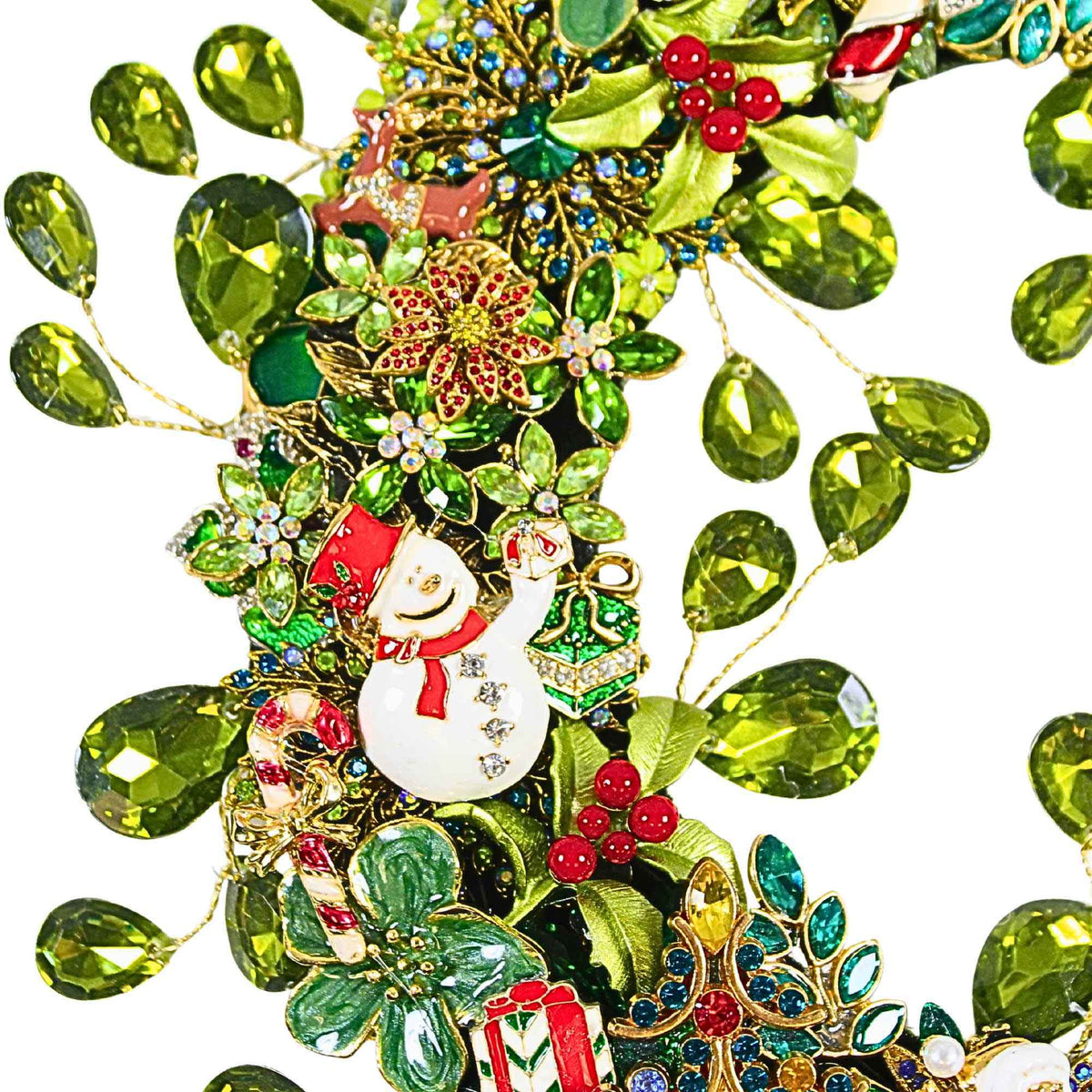 Merry Everything Jolly Day Wreath - - SBKGifts.com