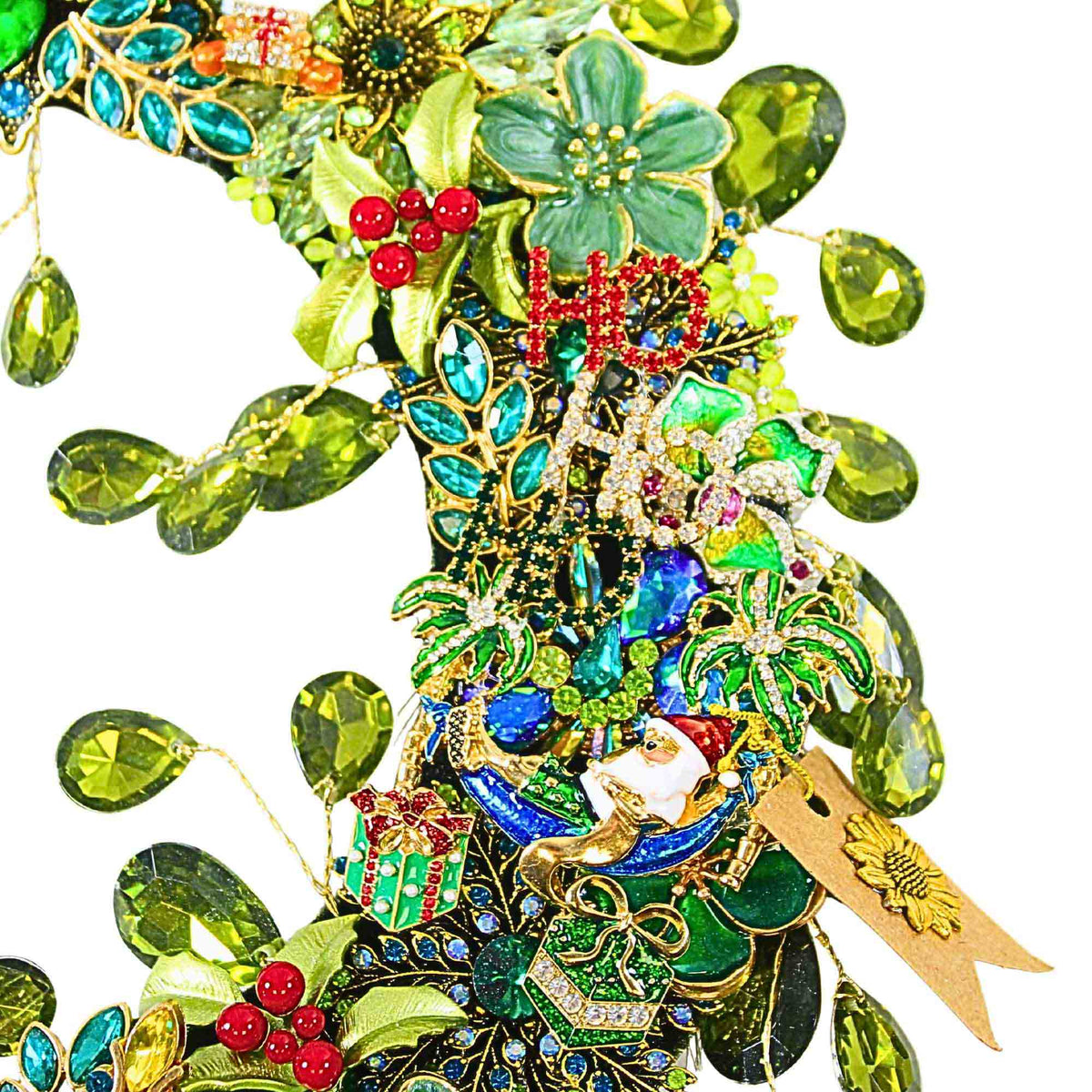 Merry Everything Jolly Day Wreath - - SBKGifts.com