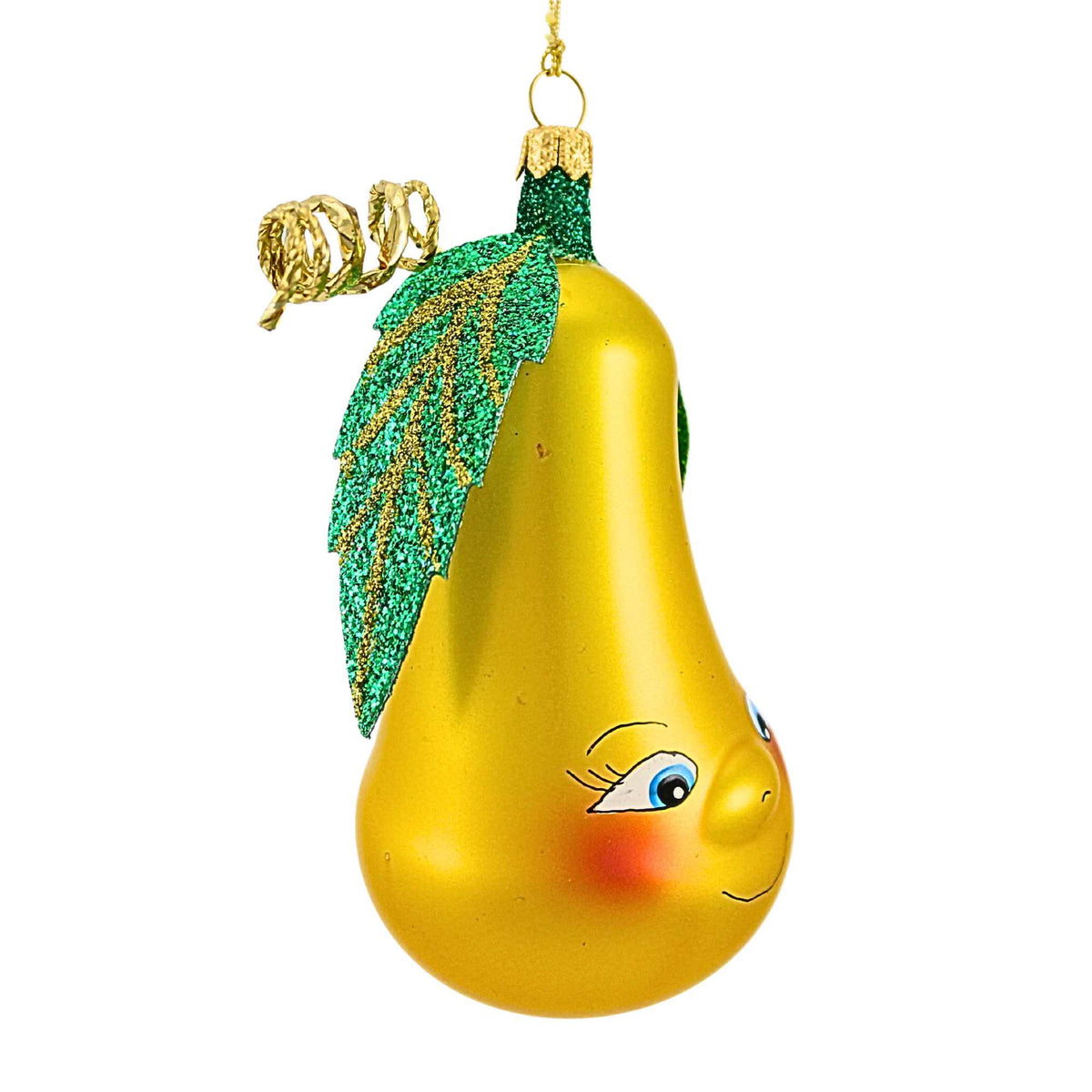 De Carlini Italian Ornaments Bartlett - - SBKGifts.com