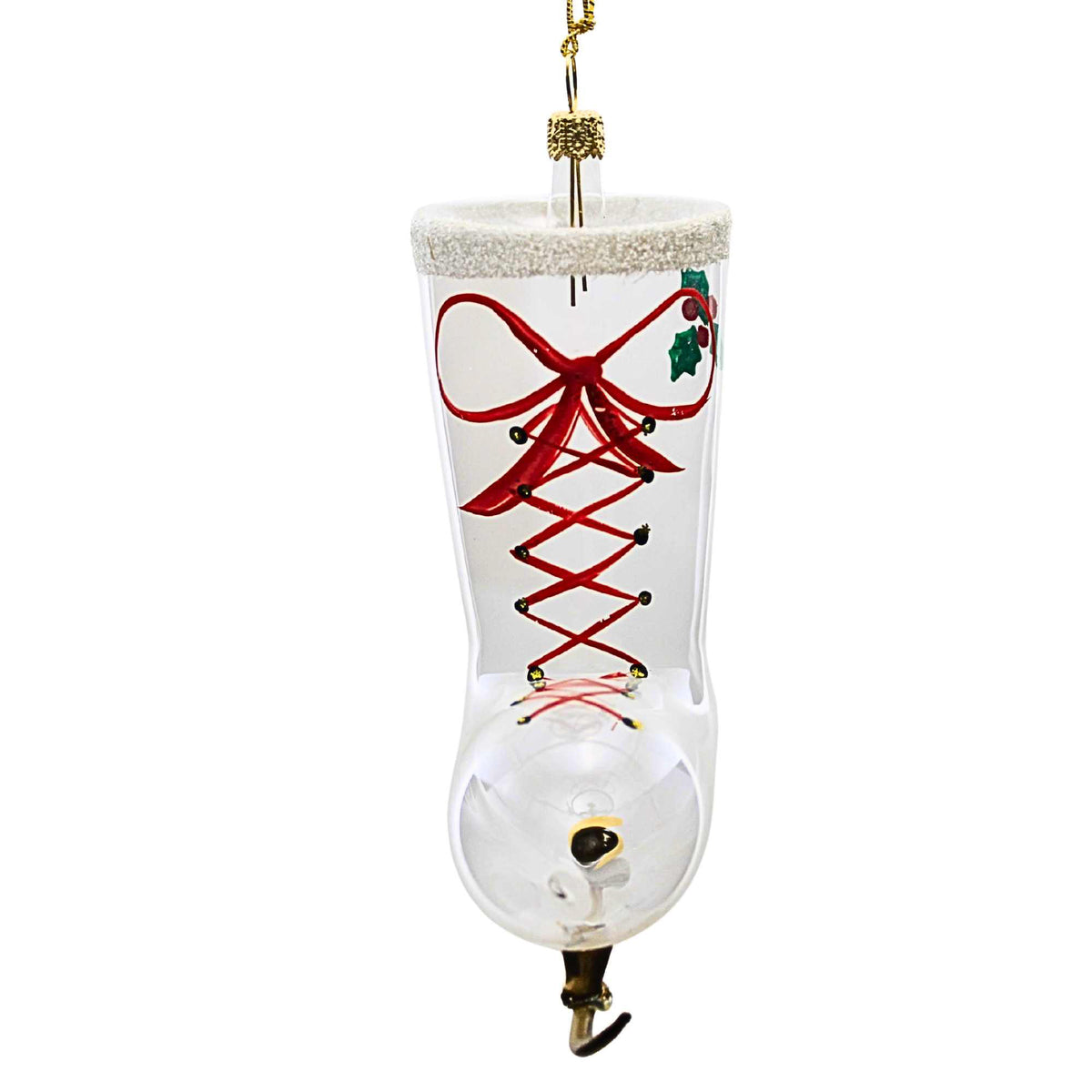 De Carlini Italian Ornaments Winter Glide - - SBKGifts.com