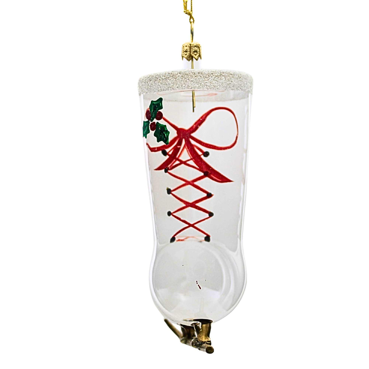 De Carlini Italian Ornaments Winter Glide - - SBKGifts.com