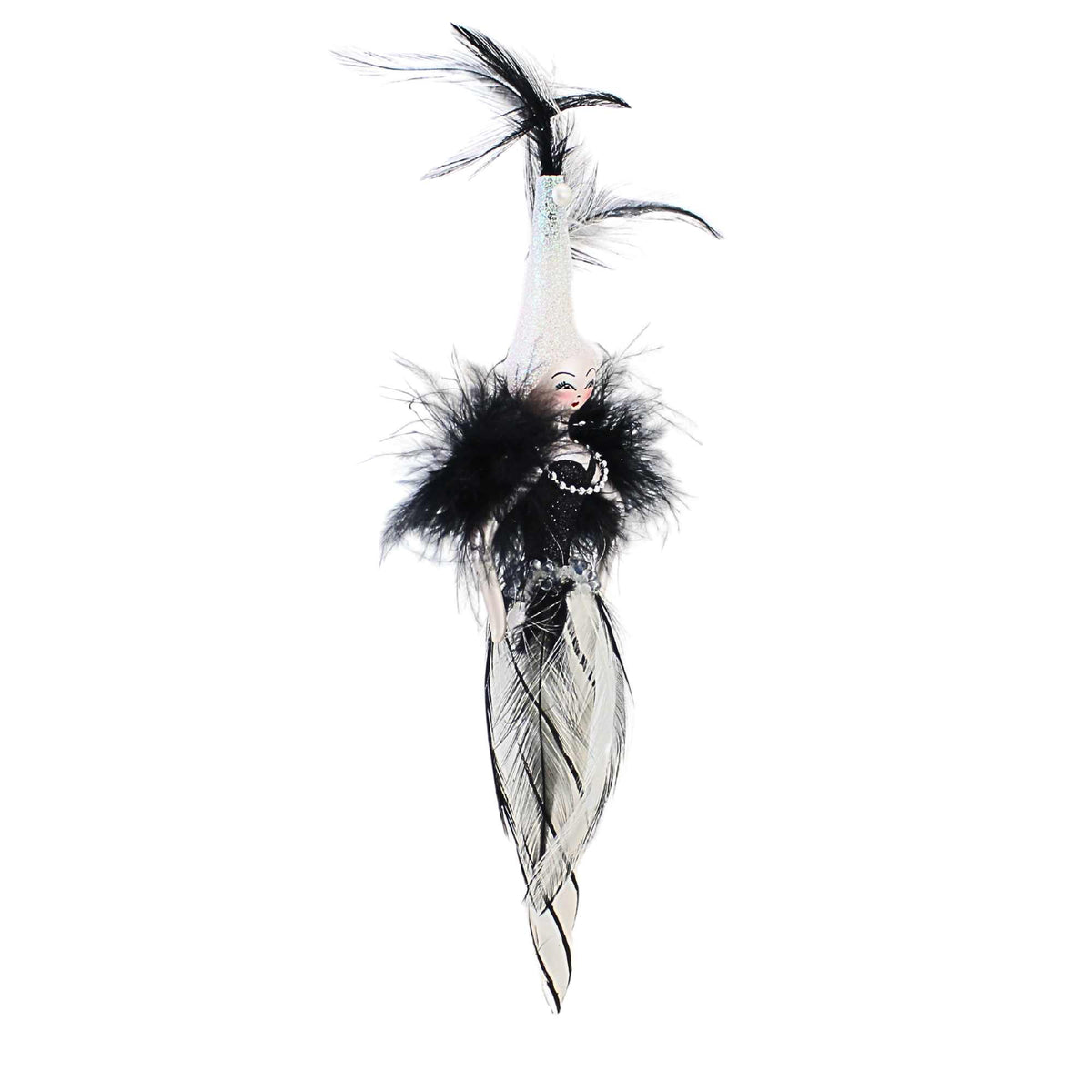 De Carlini Italian Ornaments Midnight In Mink - - SBKGifts.com