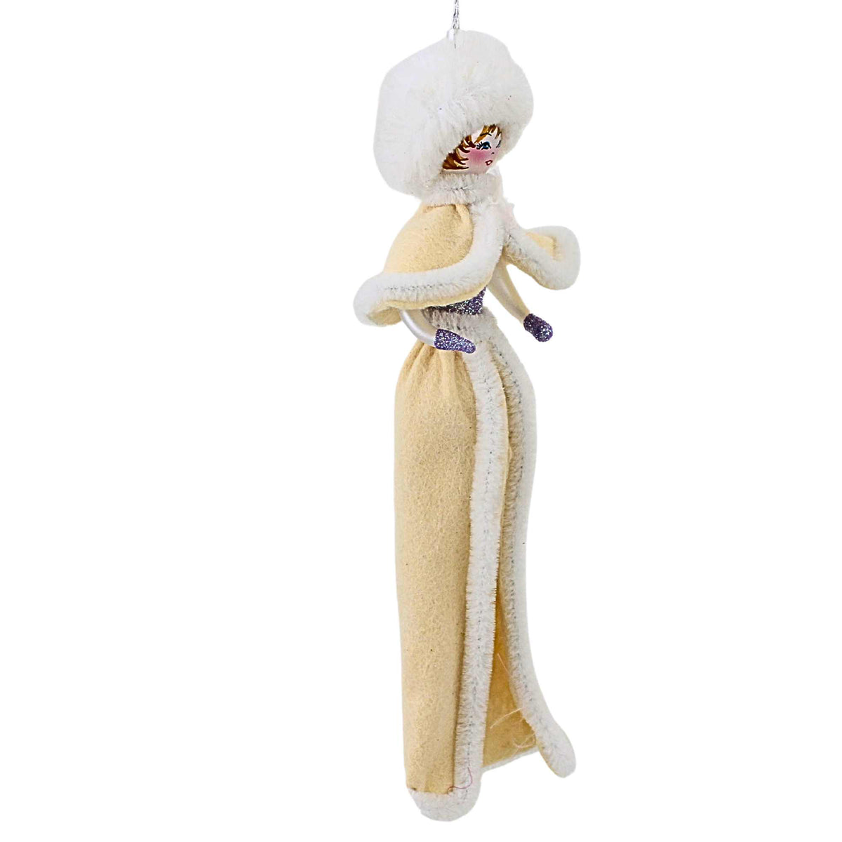 De Carlini Italian Ornaments Winter White Affair - - SBKGifts.com