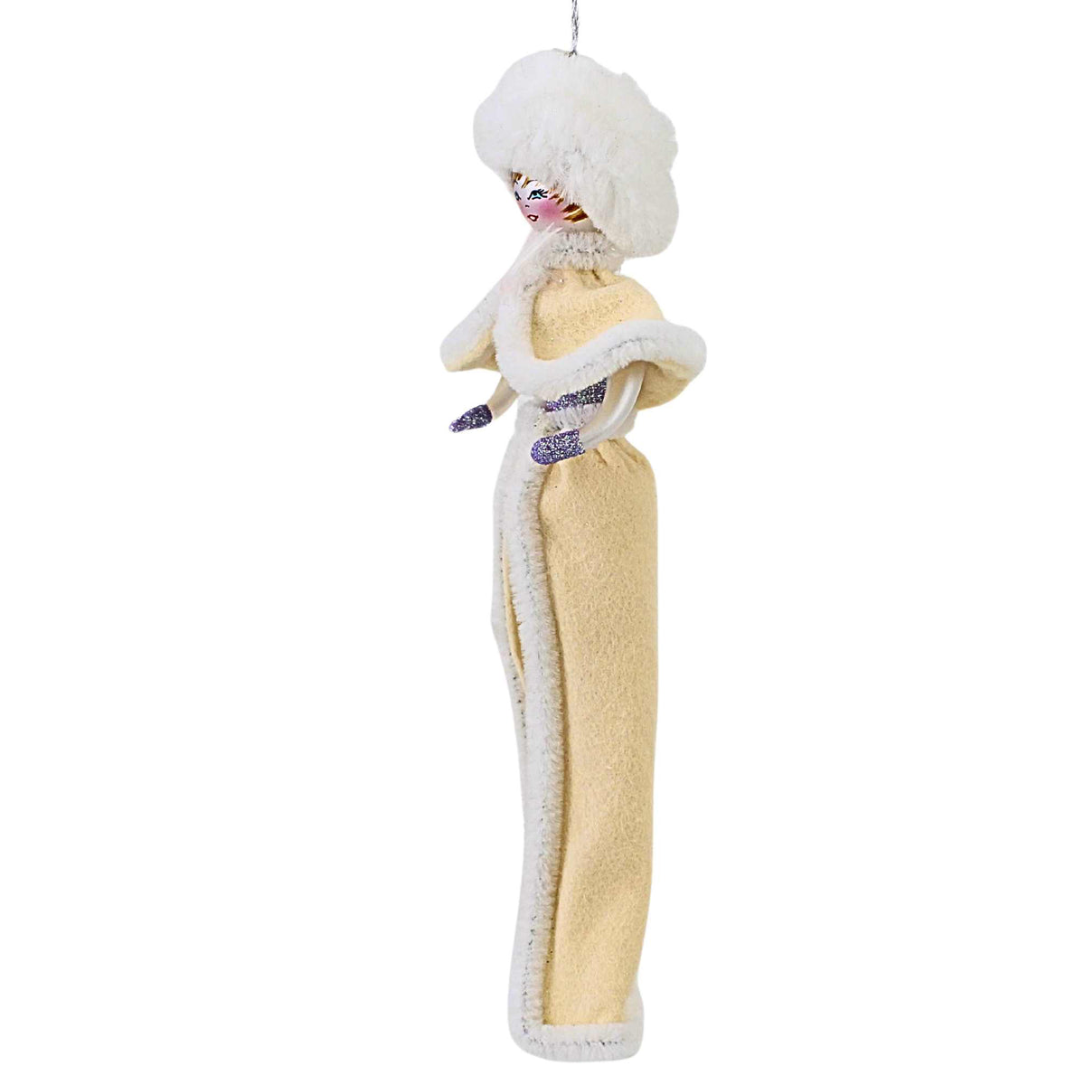 De Carlini Italian Ornaments Winter White Affair - - SBKGifts.com