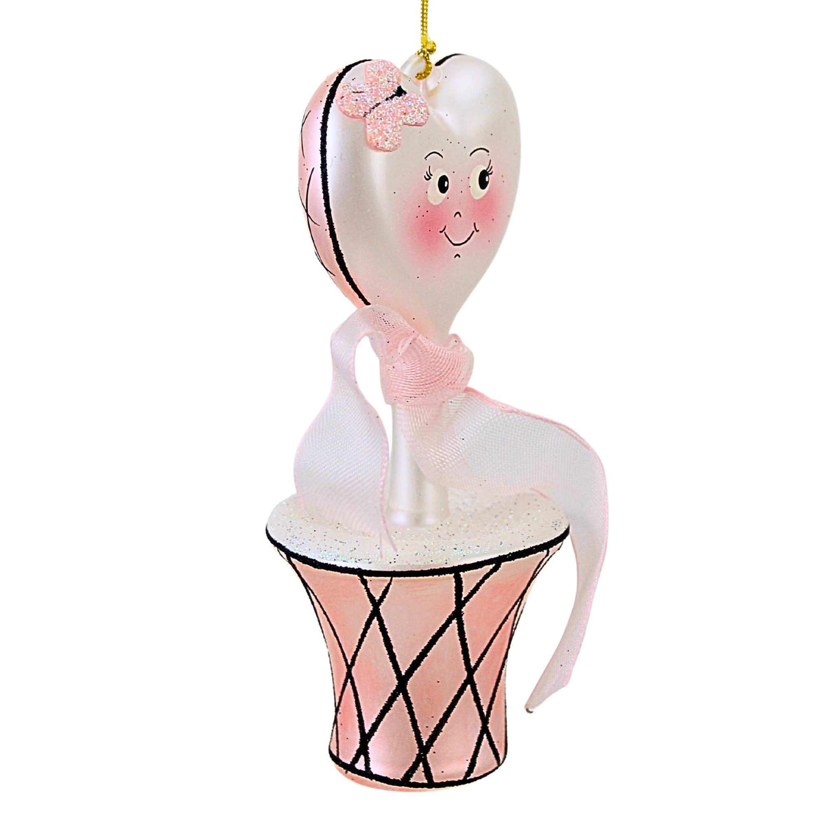 De Carlini Italian Ornaments Sweetheart Topiary - - SBKGifts.com