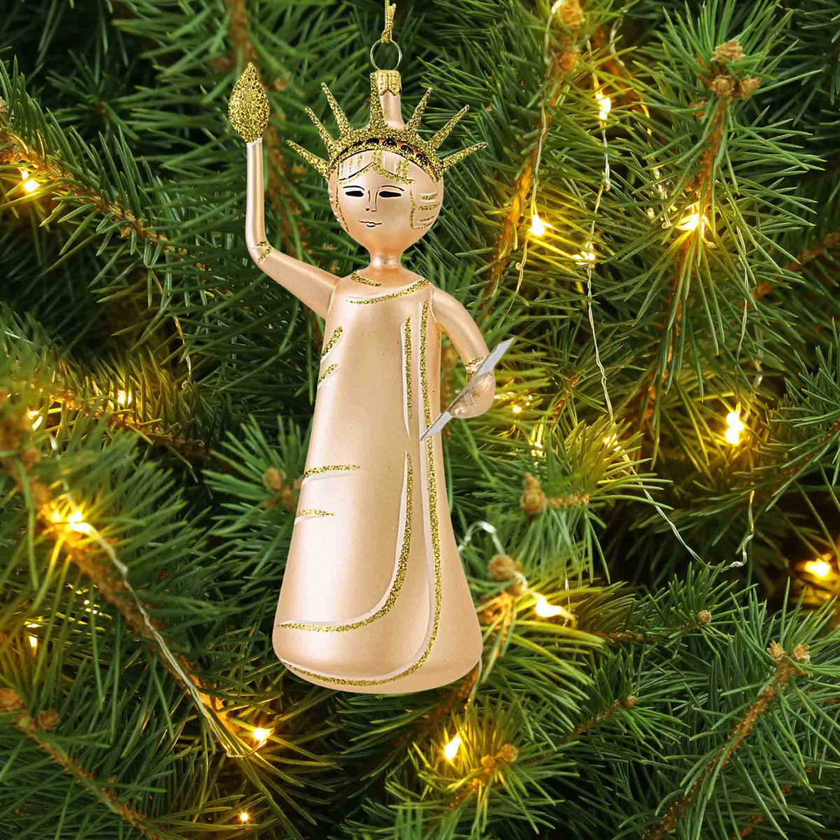 De Carlini Italian Ornaments Liberty's Promise - - SBKGifts.com
