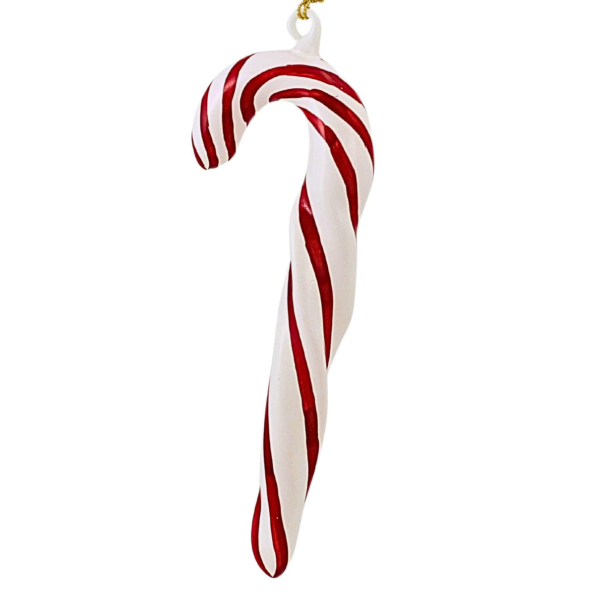 De Carlini Italian Ornaments Christmas Candy Cane - - SBKGifts.com