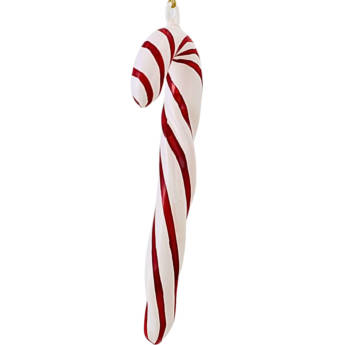 De Carlini Italian Ornaments Christmas Candy Cane - - SBKGifts.com