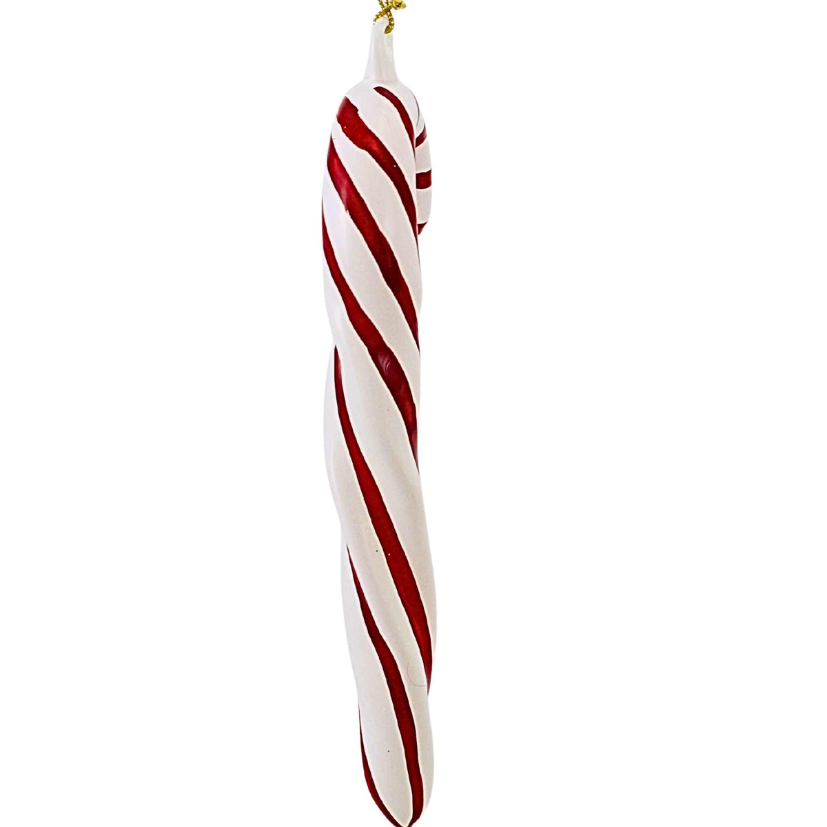 De Carlini Italian Ornaments Christmas Candy Cane - - SBKGifts.com