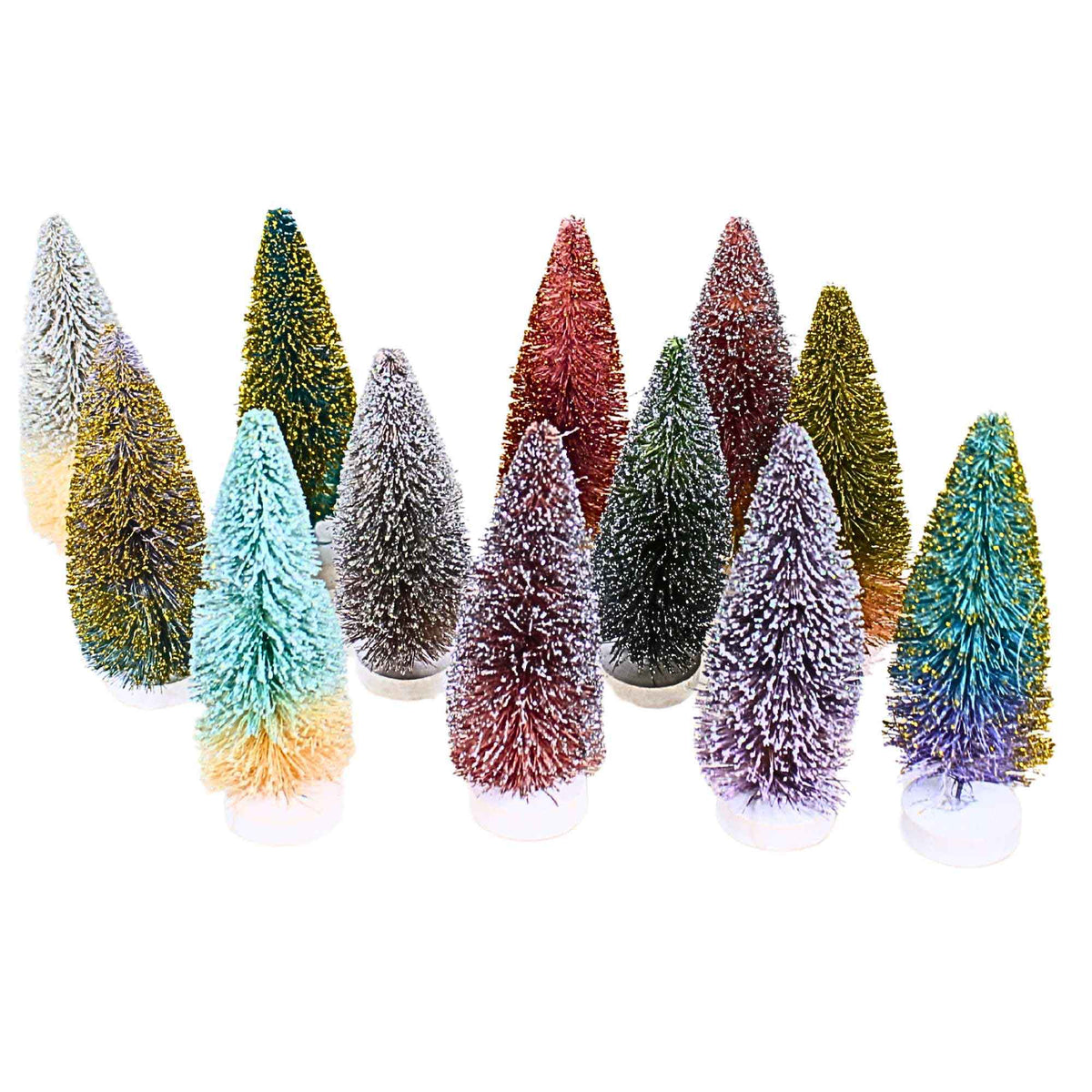 Cody Foster Glittered Ombre Trees Small - - SBKGifts.com