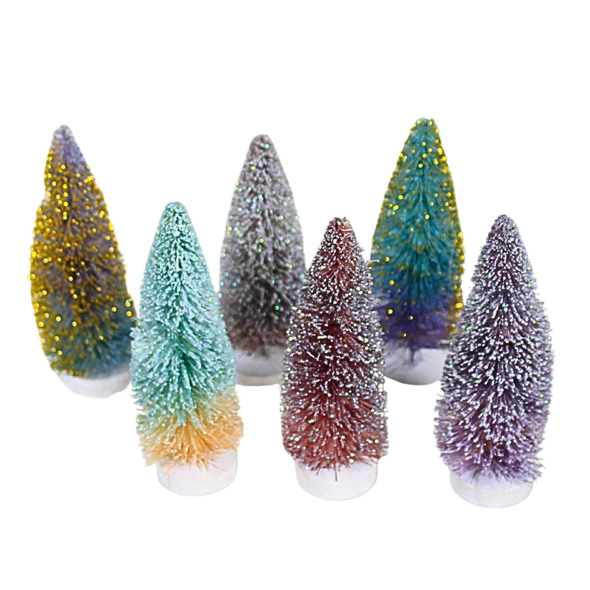 Cody Foster Glittered Ombre Trees Small - - SBKGifts.com