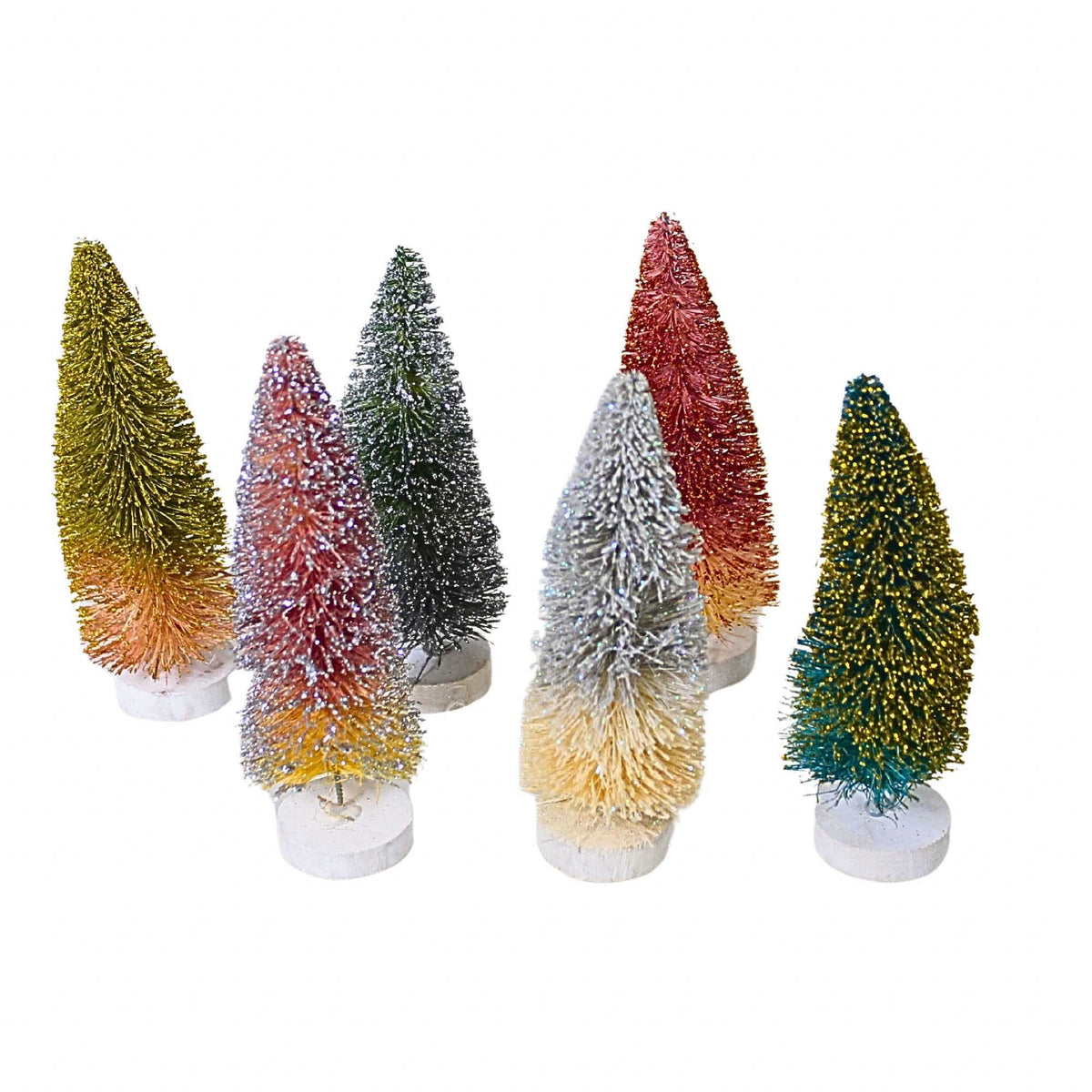 Cody Foster Glittered Ombre Trees Small - - SBKGifts.com