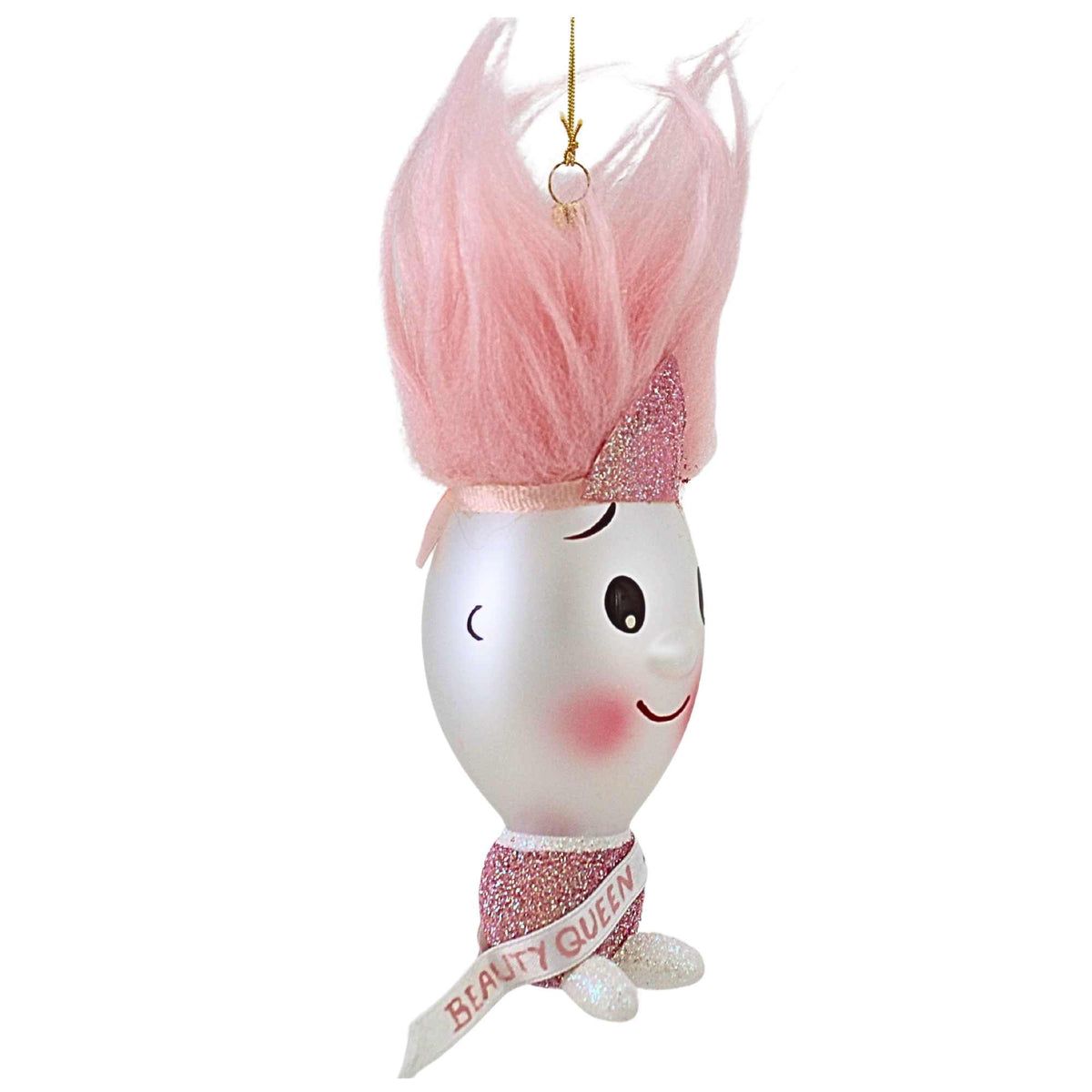 De Carlini Italian Ornaments Drama Queen Moptop - - SBKGifts.com
