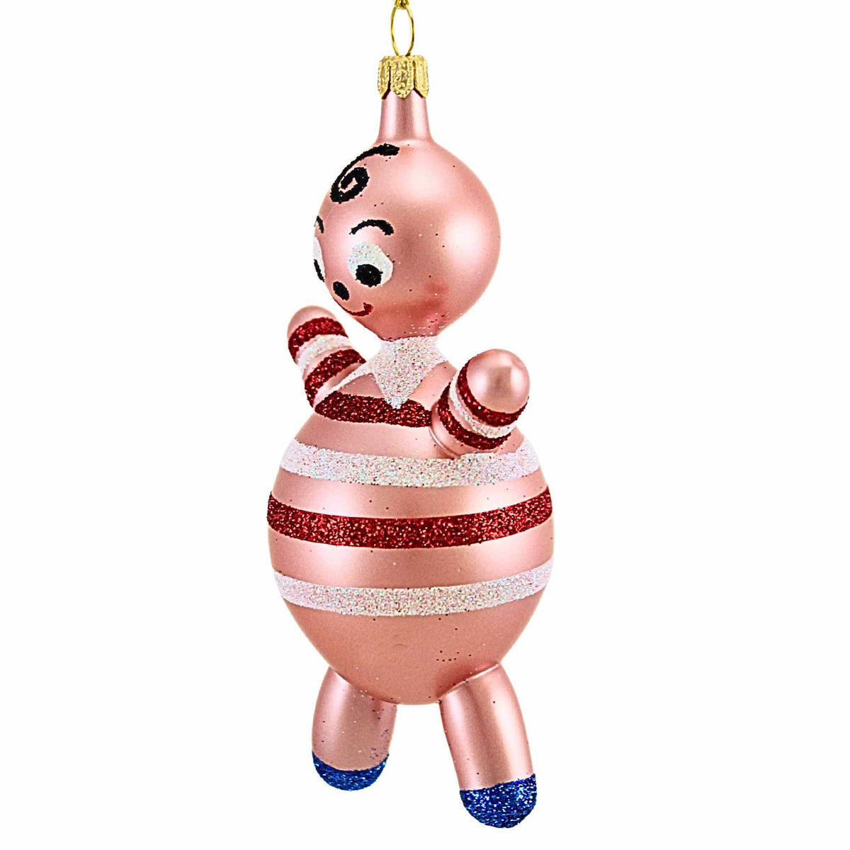 De Carlini Italian Ornaments Benny Gingerbread - - SBKGifts.com