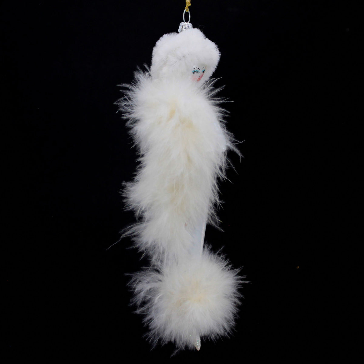 De Carlini Italian Ornaments Blizzard Beauty - - SBKGifts.com