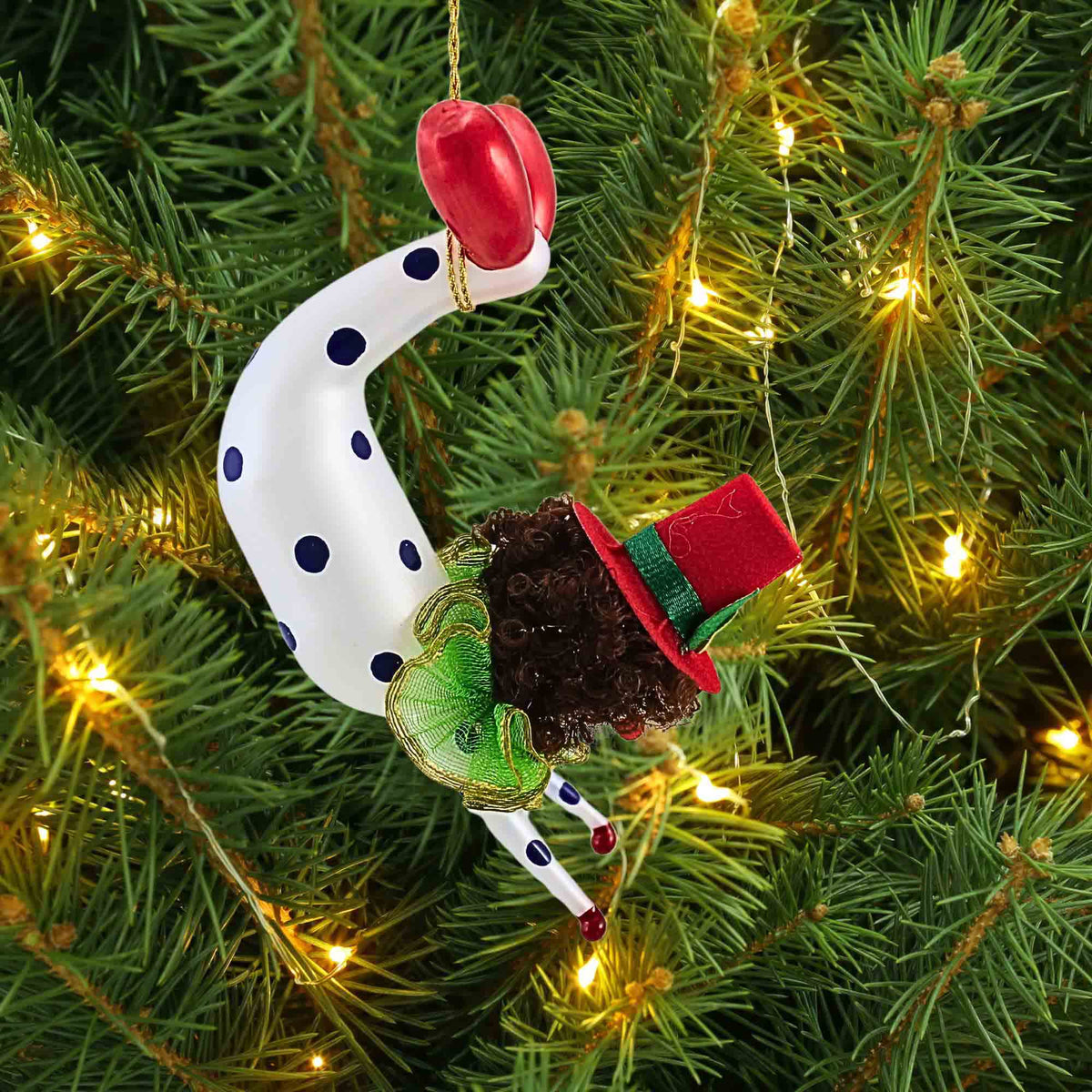 De Carlini Italian Ornaments Handstand Hazel - - SBKGifts.com