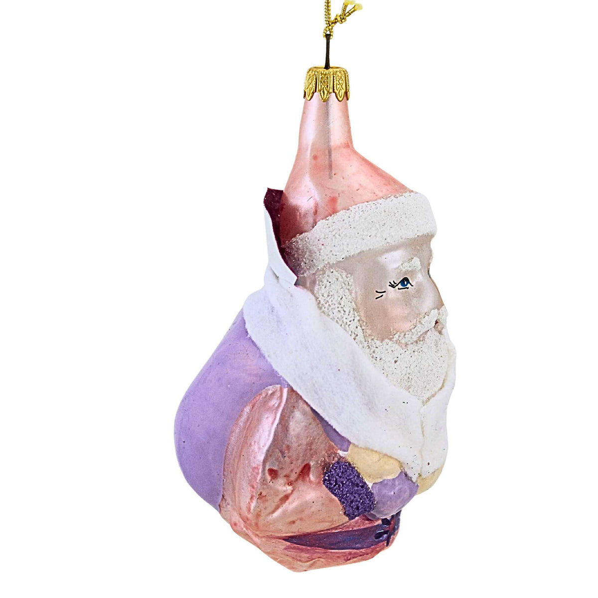 De Carlini Italian Ornaments Toyshop Santa - - SBKGifts.com