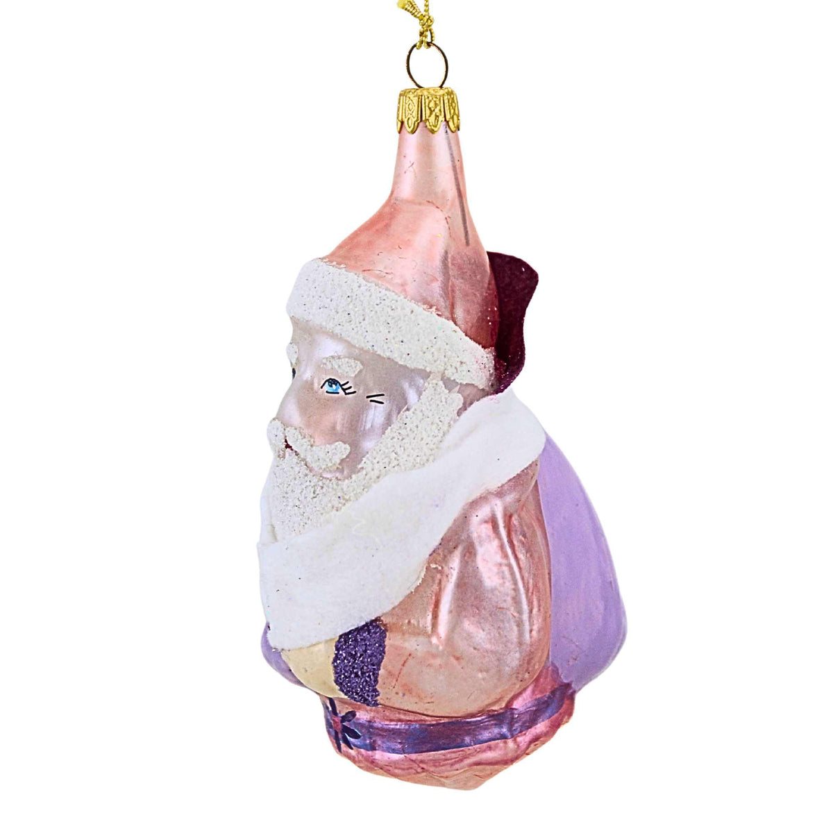 De Carlini Italian Ornaments Toyshop Santa - - SBKGifts.com