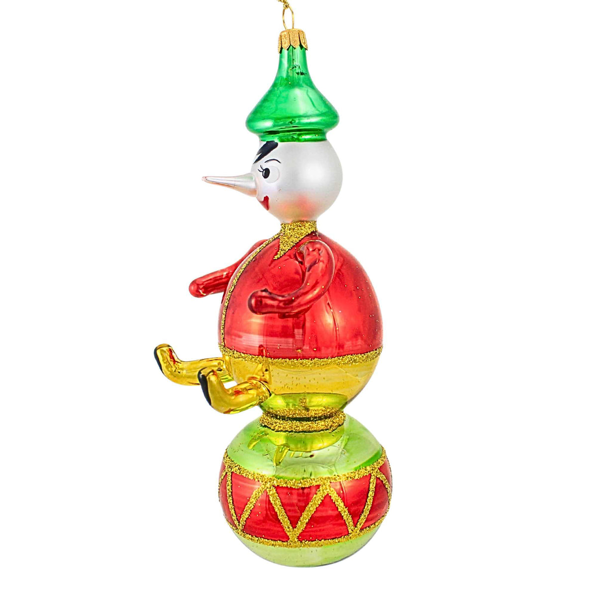 De Carlini Italian Ornaments Big Top Pinocchio - - SBKGifts.com