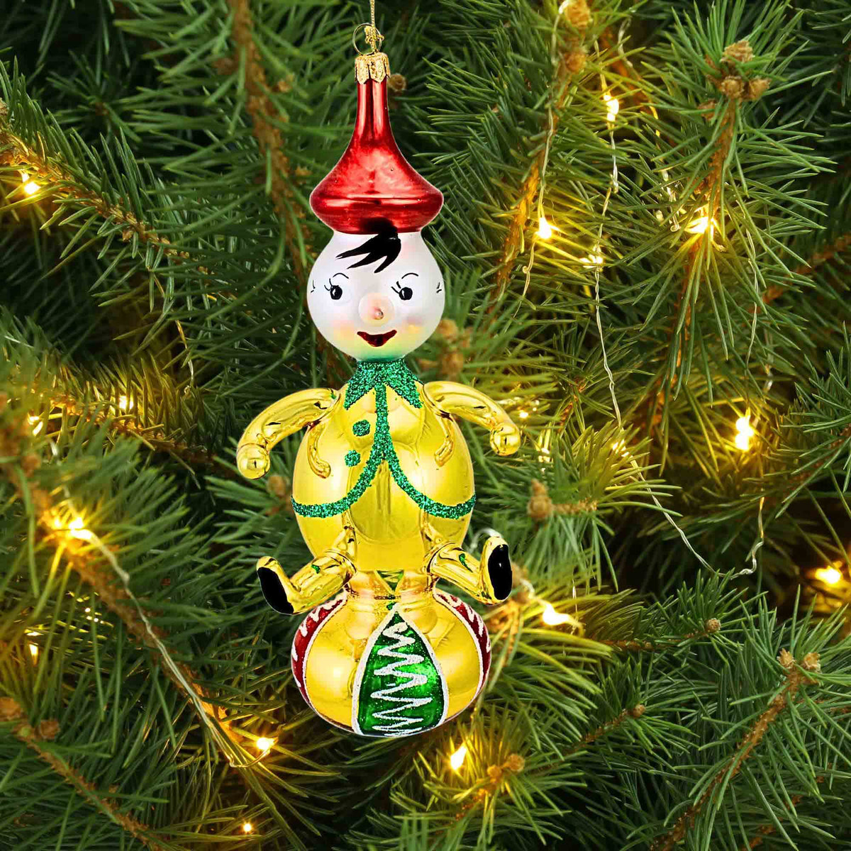 De Carlini Italian Ornaments Little Big Top Pinocchio - - SBKGifts.com