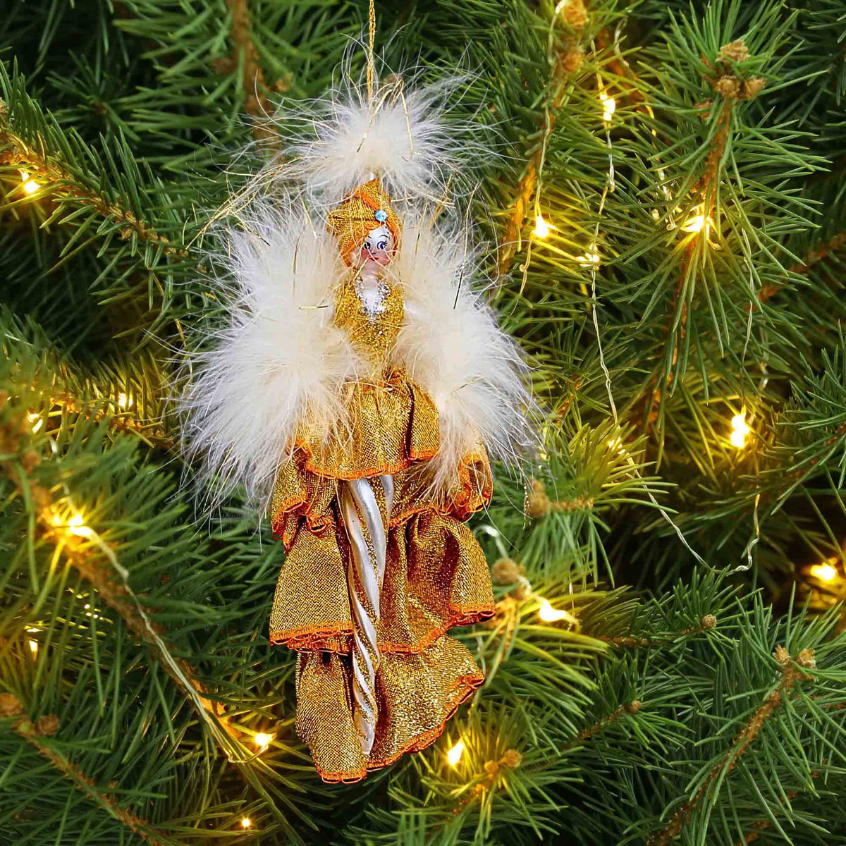 De Carlini Italian Ornaments Showtime Shirley - - SBKGifts.com