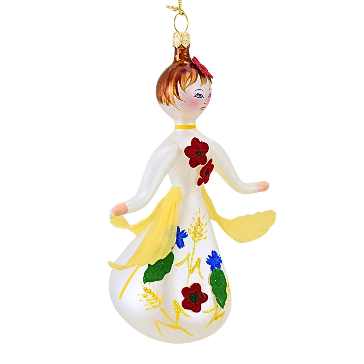 De Carlini Italian Ornaments Countryside Blossoms - - SBKGifts.com