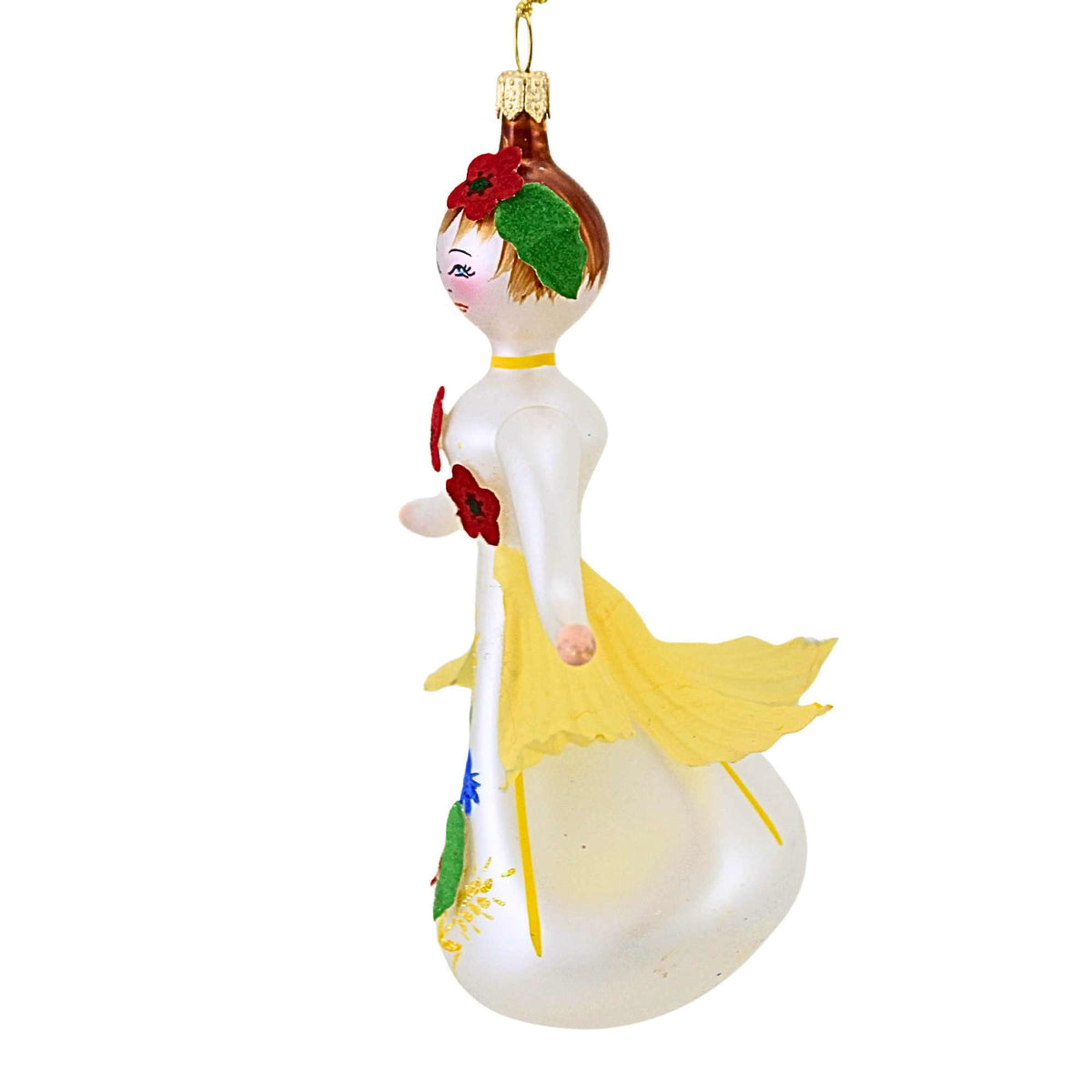 De Carlini Italian Ornaments Countryside Blossoms - - SBKGifts.com