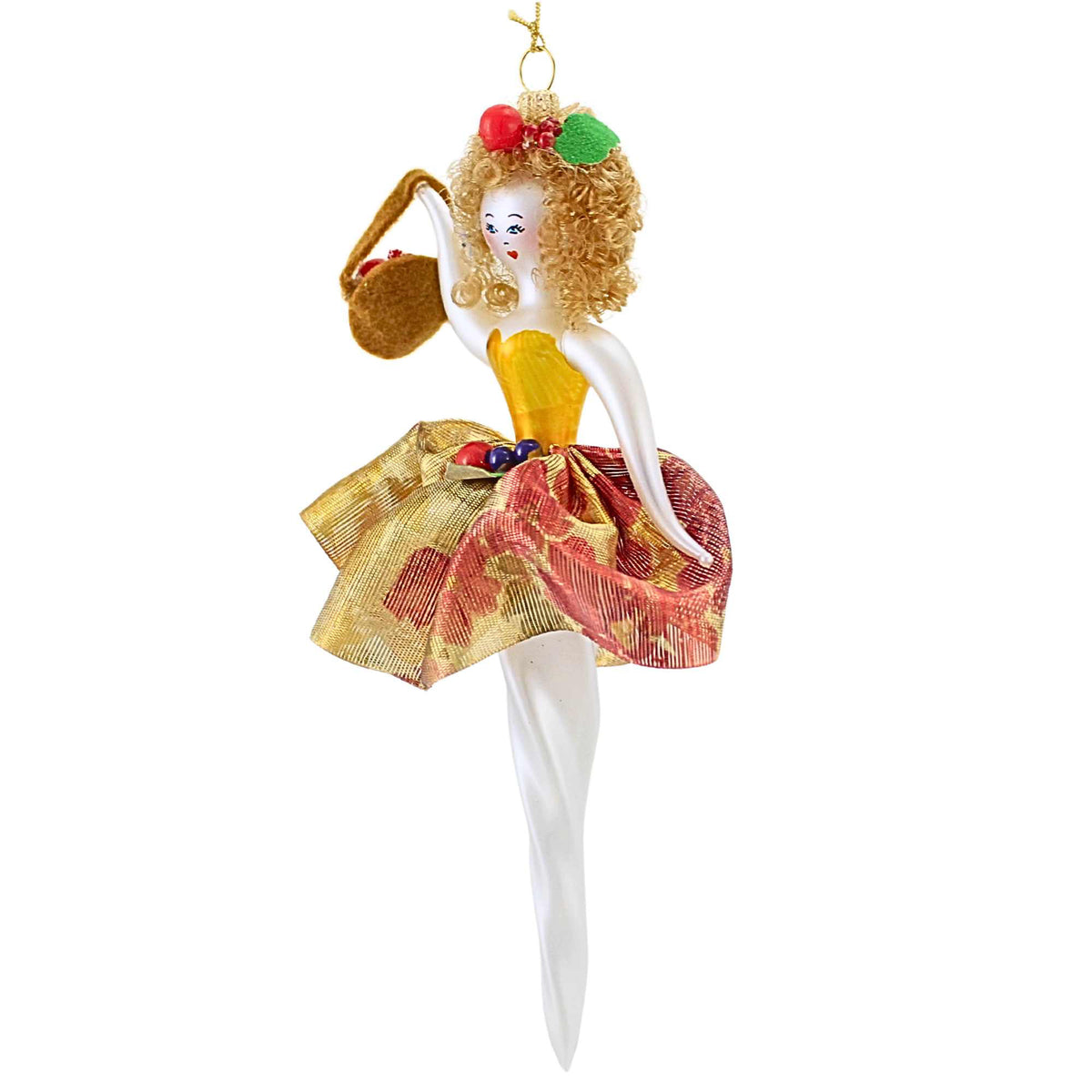 De Carlini Italian Ornaments Tutti Frutti Twist - - SBKGifts.com