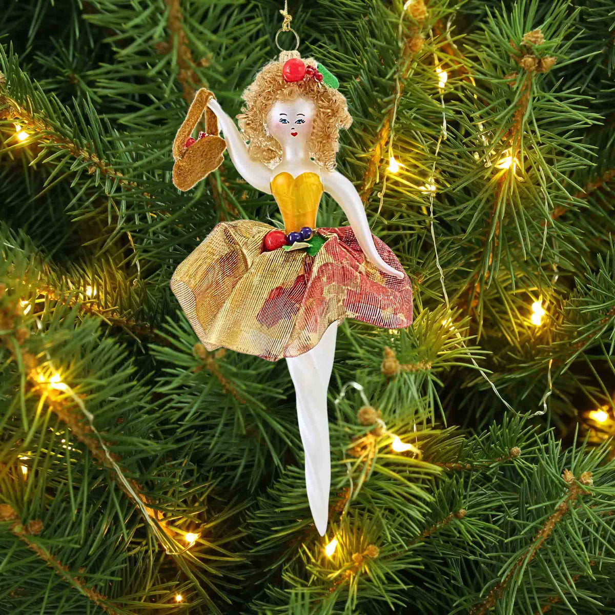 De Carlini Italian Ornaments Tutti Frutti Twist - - SBKGifts.com