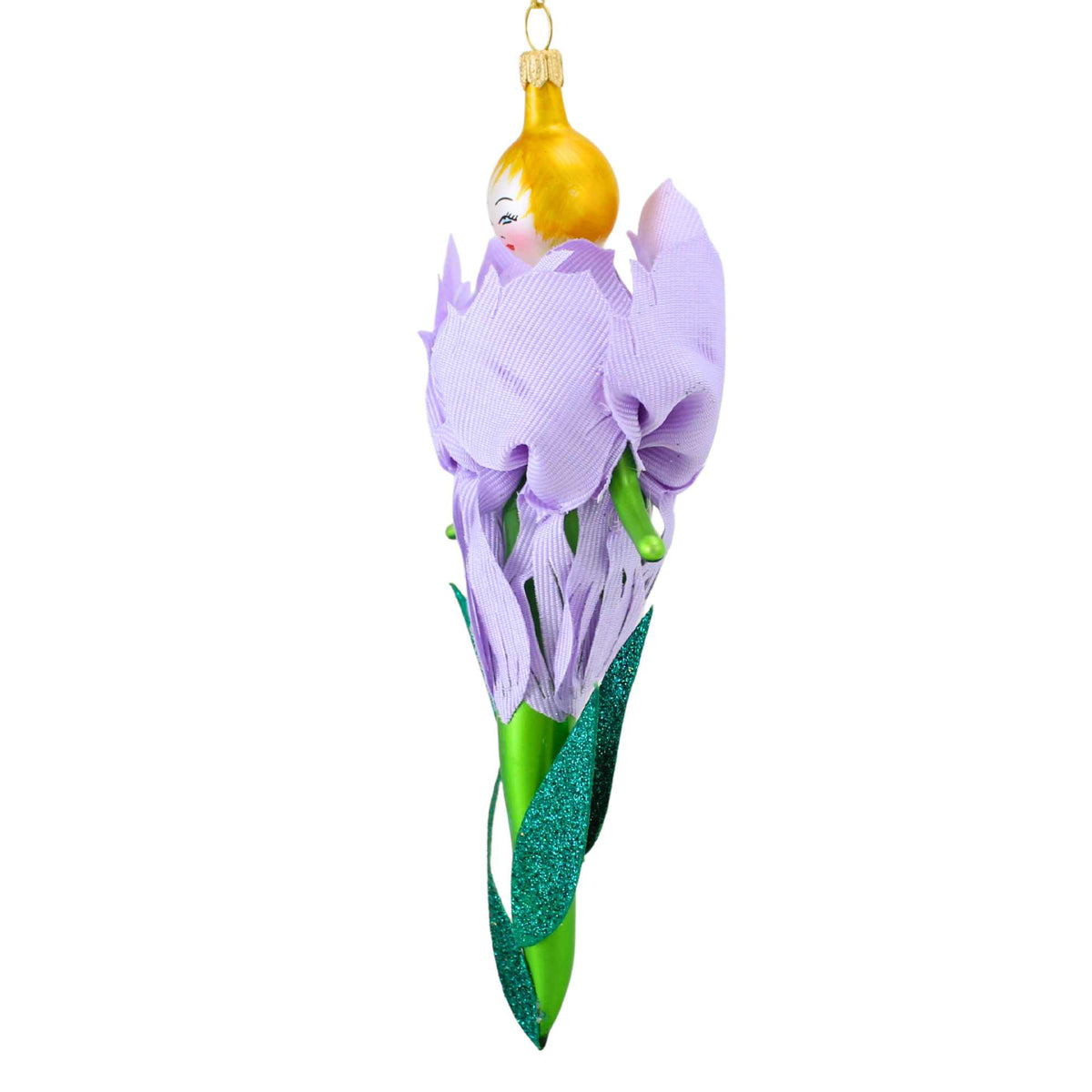 De Carlini Italian Ornaments Wild Indigo - - SBKGifts.com