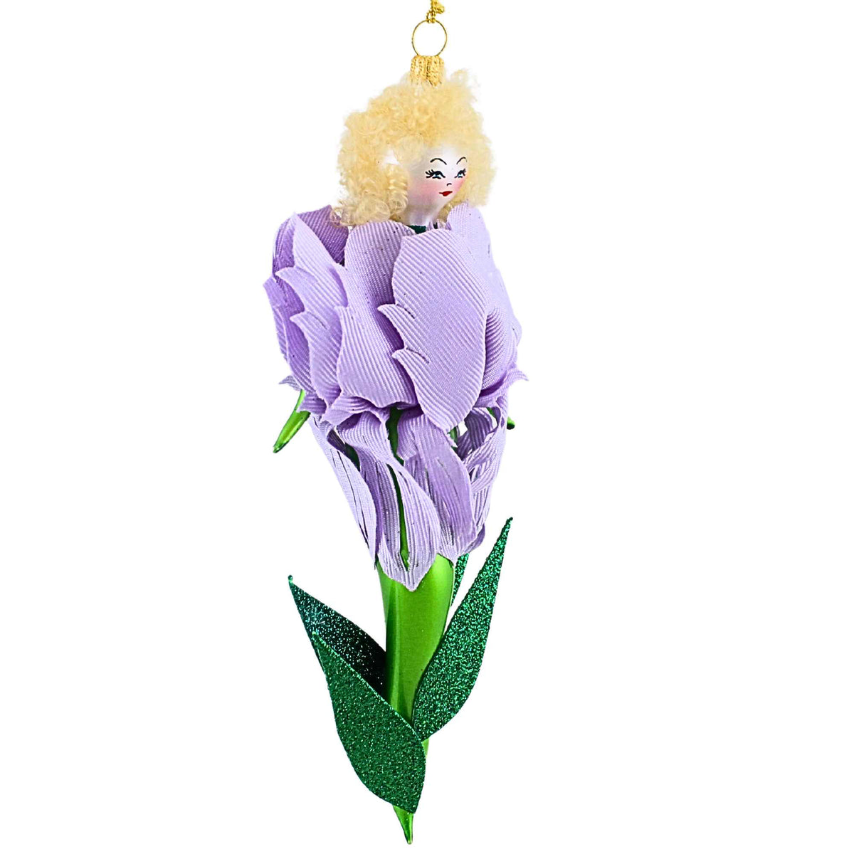 De Carlini Italian Ornaments Morning Iris - - SBKGifts.com