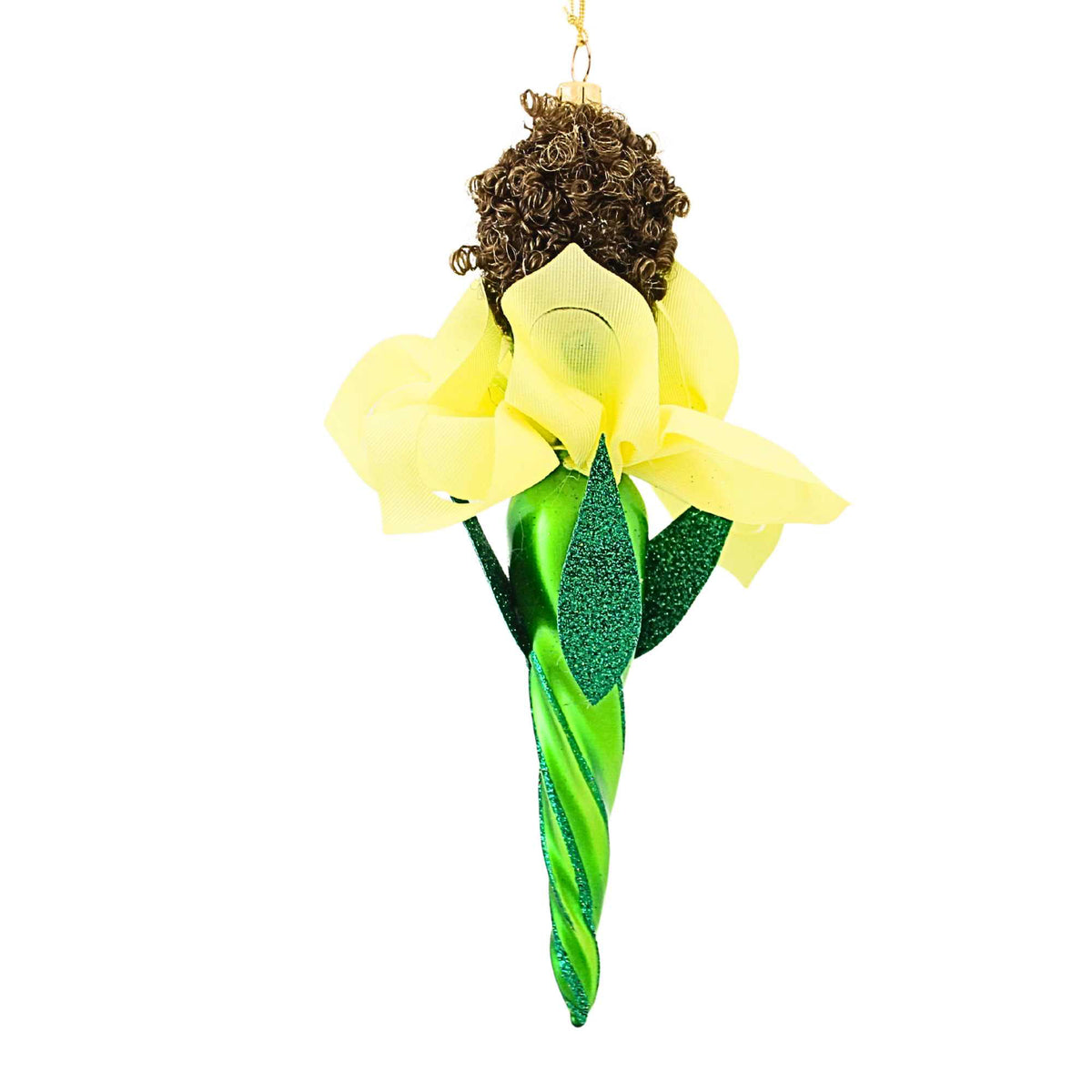 De Carlini Italian Ornaments Daffy O'dill Twist - - SBKGifts.com