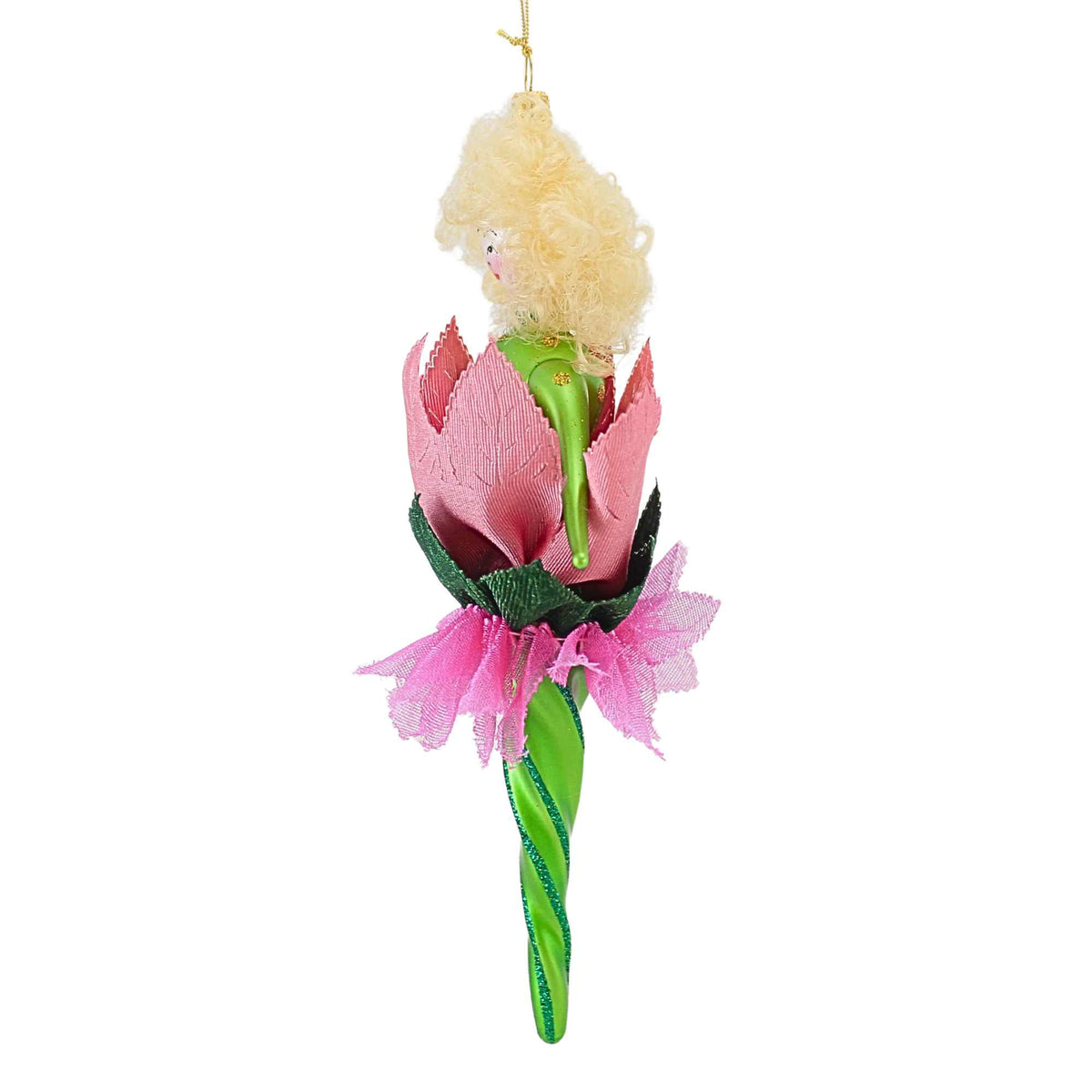 De Carlini Italian Ornaments Azalea Twirl - - SBKGifts.com