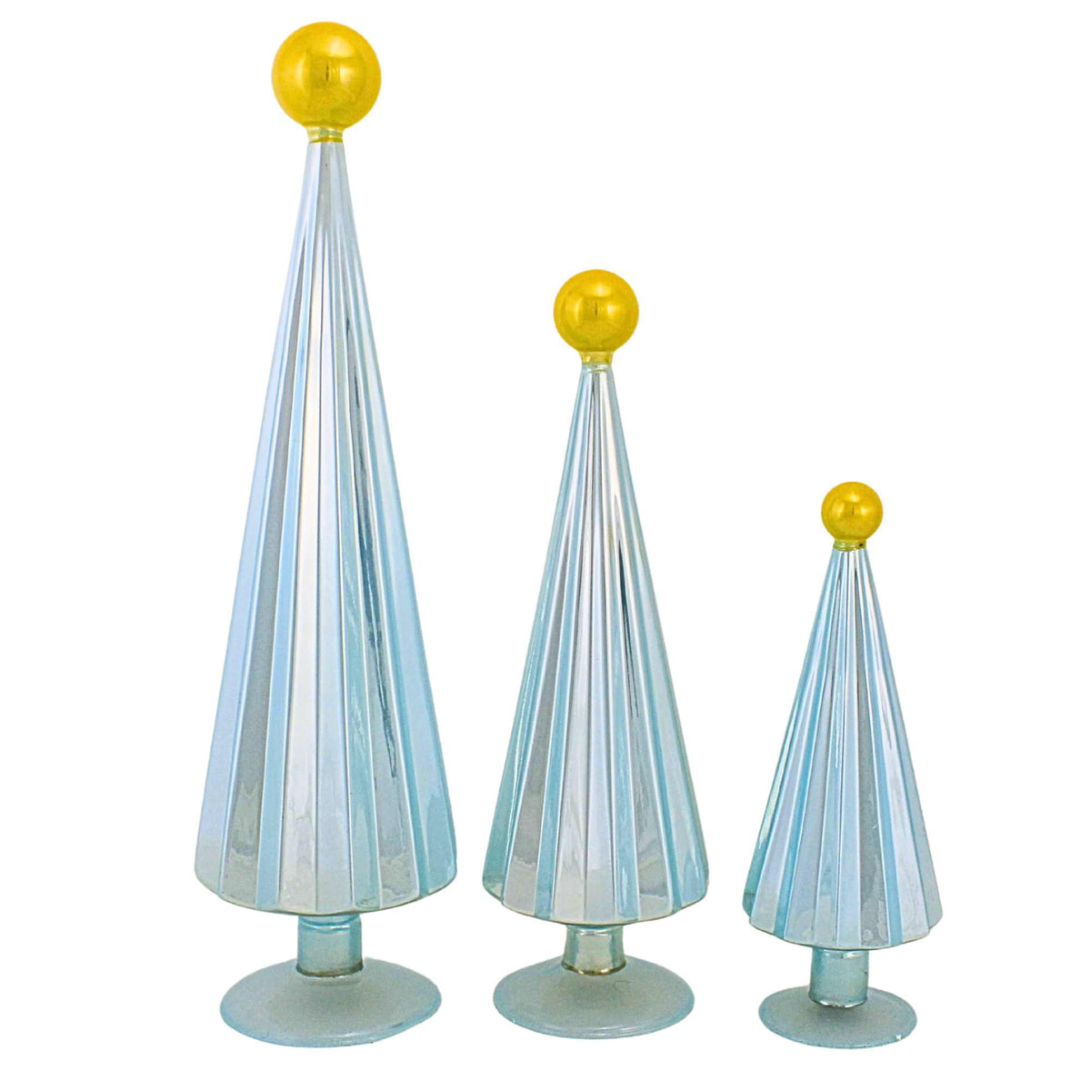 Cody Foster Pleated Trees Sky/Gold St/3 - - SBKGifts.com