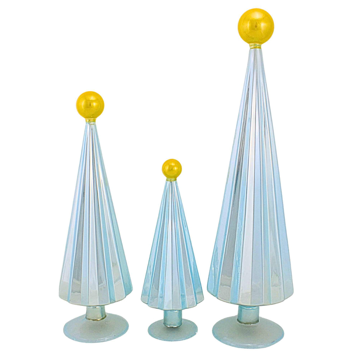 Cody Foster Pleated Trees Sky/Gold St/3 - - SBKGifts.com