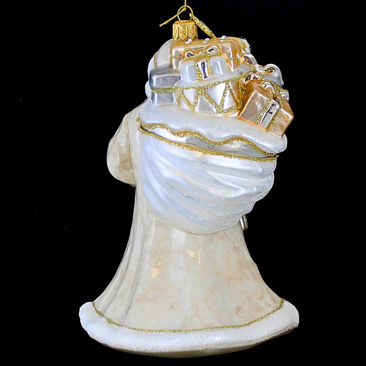 Huras Family Cloud Dancer Santa With Presents - - SBKGifts.com