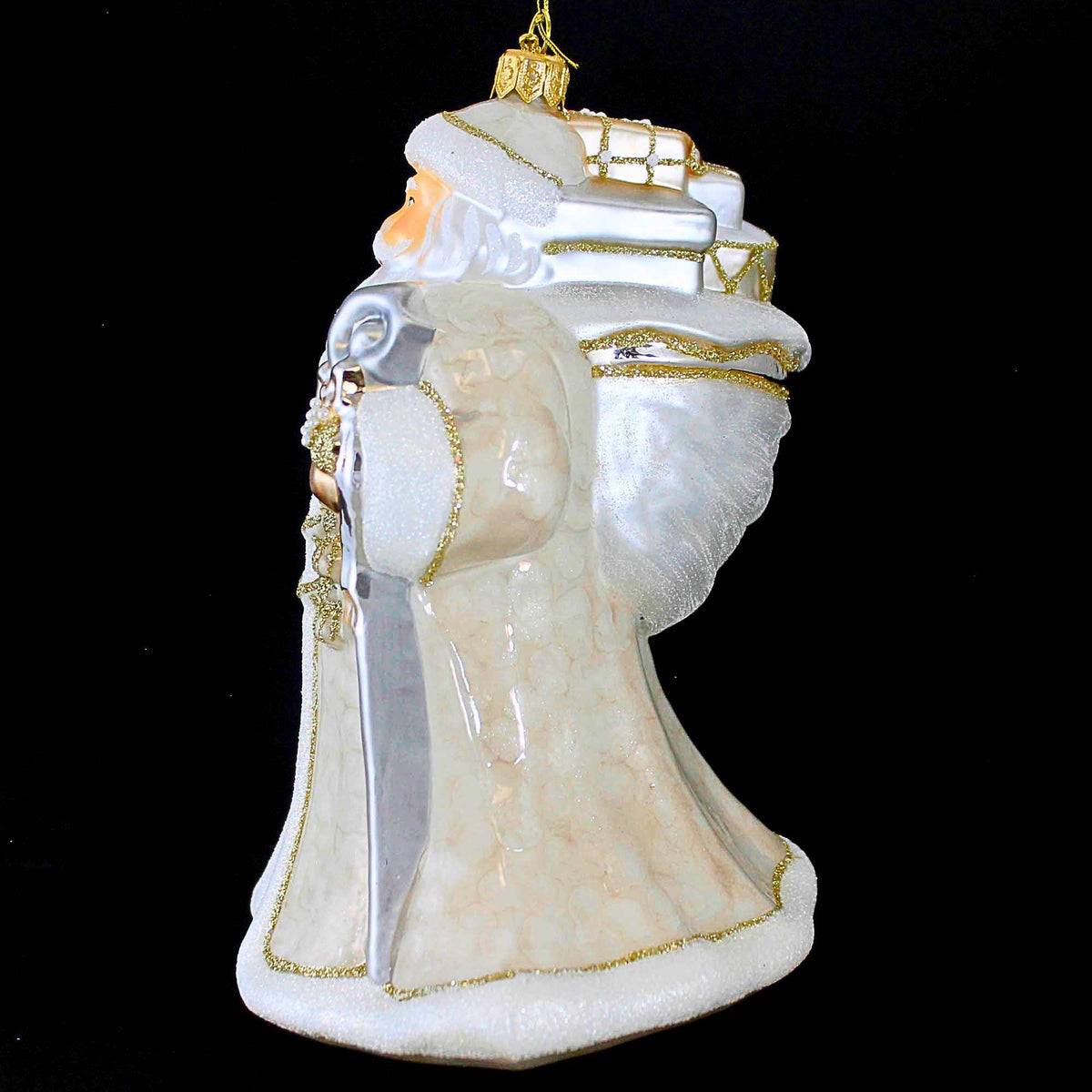 Huras Family Cloud Dancer Santa With Presents - - SBKGifts.com