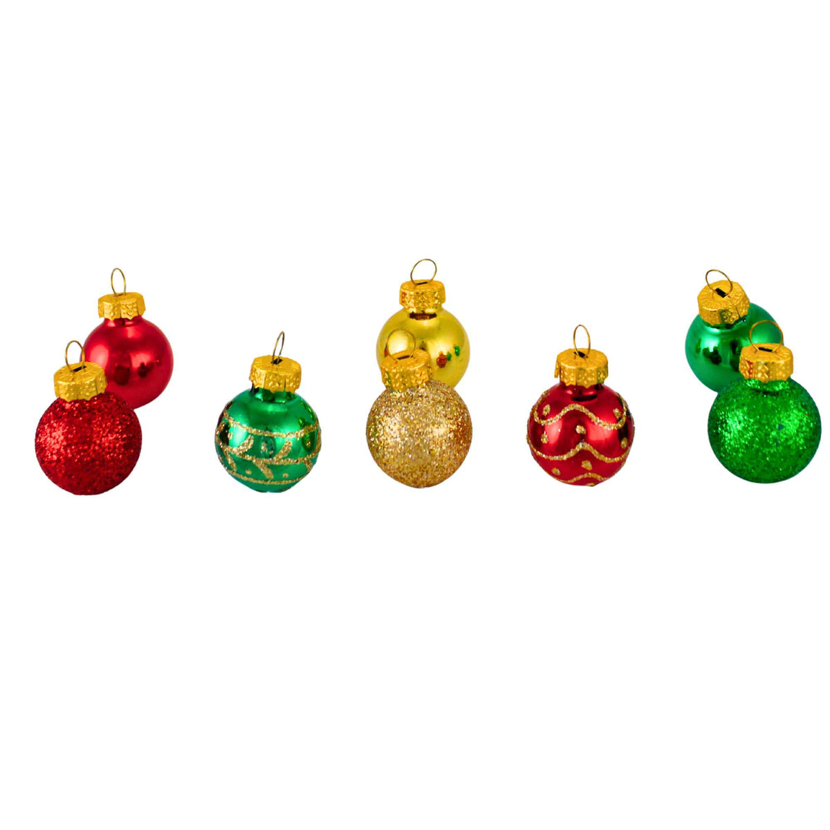 67481 25Mm Miniature Glass Ball Ornaments GG0926